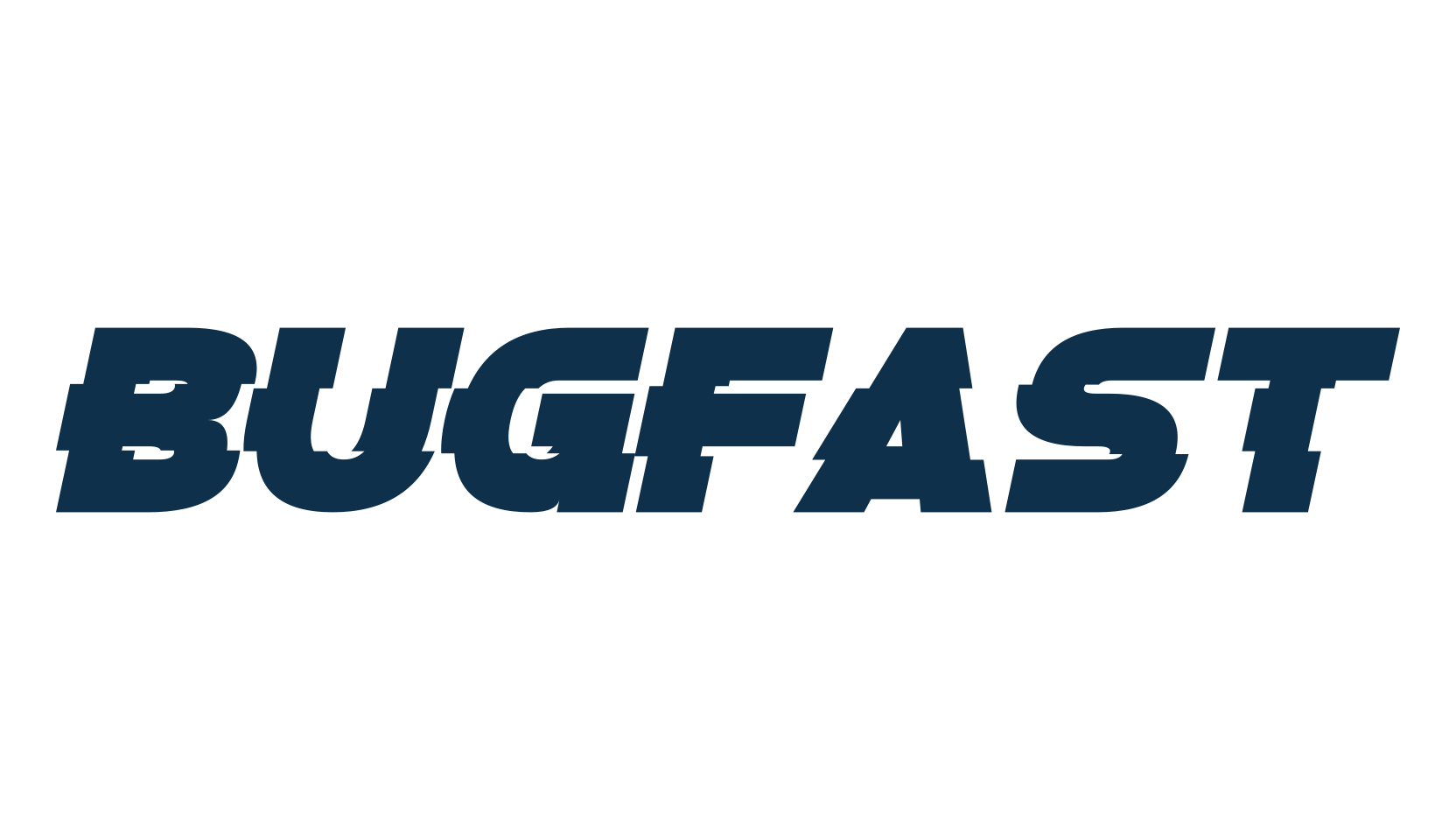 Bugfast, fancy distorted decorative font preview