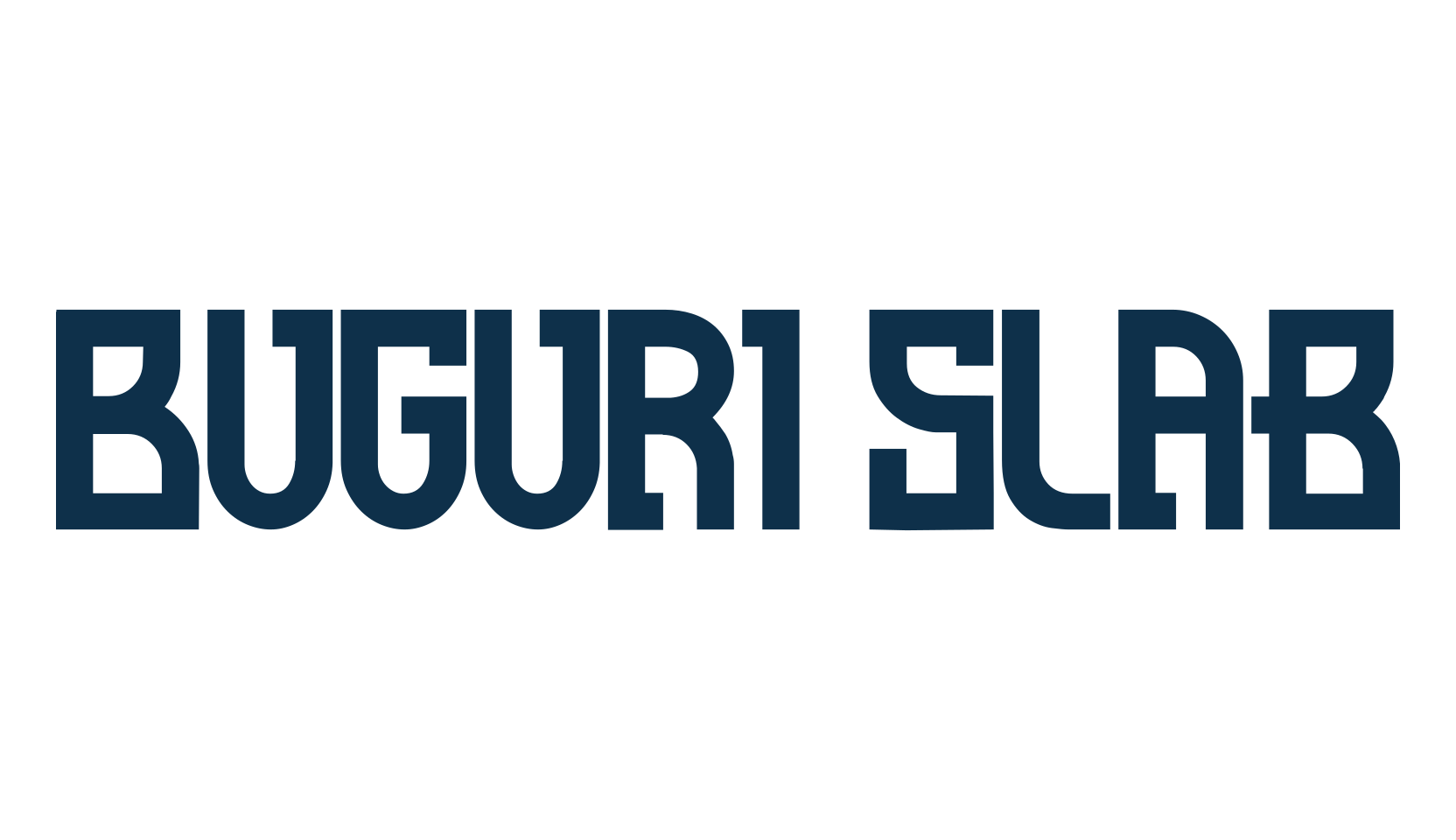 Buguri Slab, various font preview