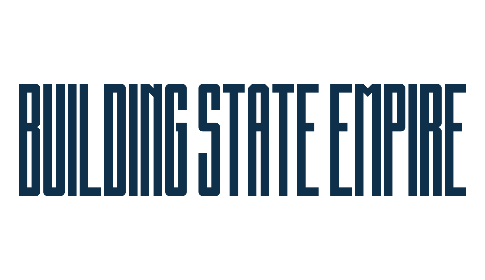Building State Empire, basic sans serif font preview