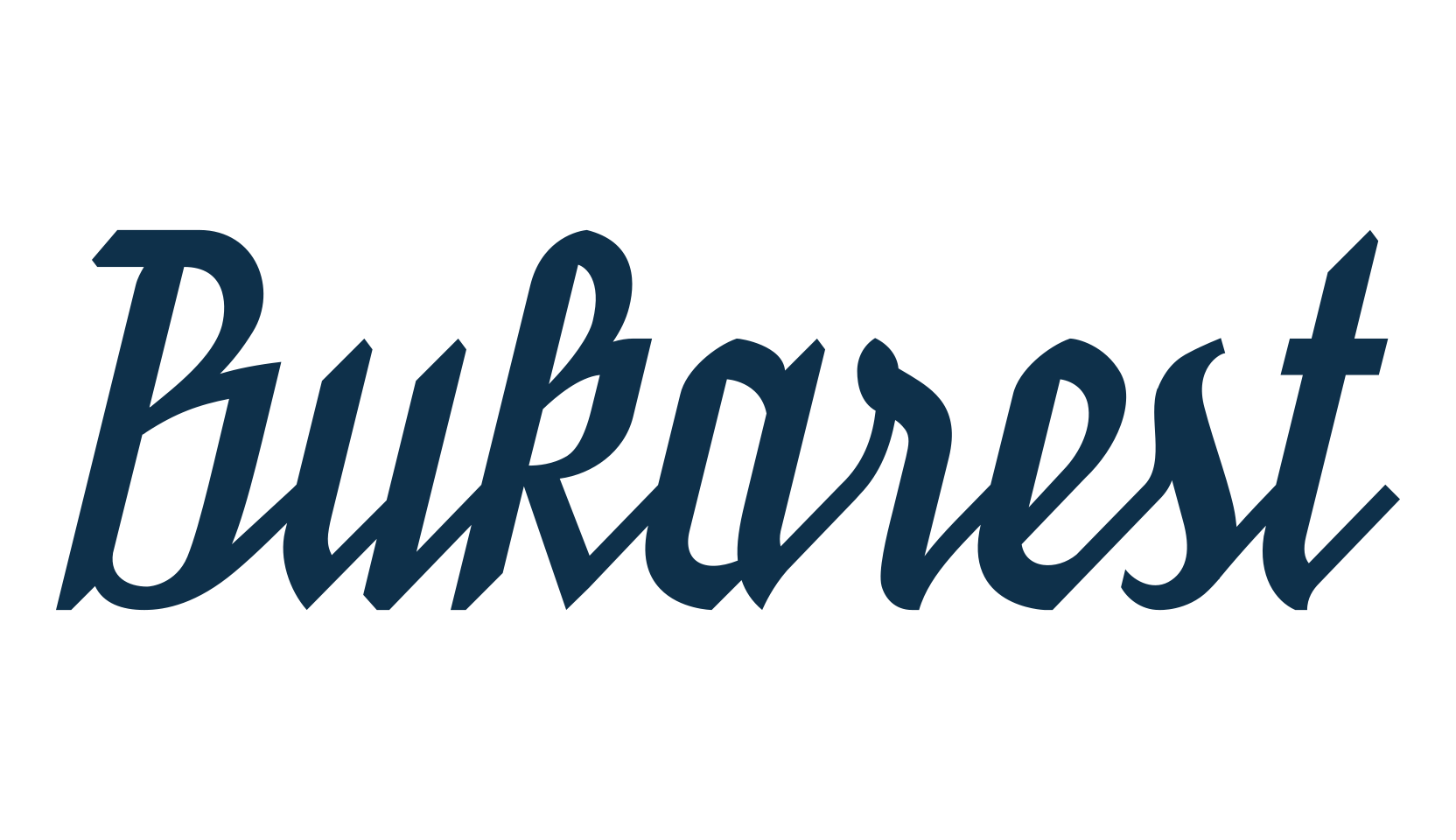 Bukarest, various font preview