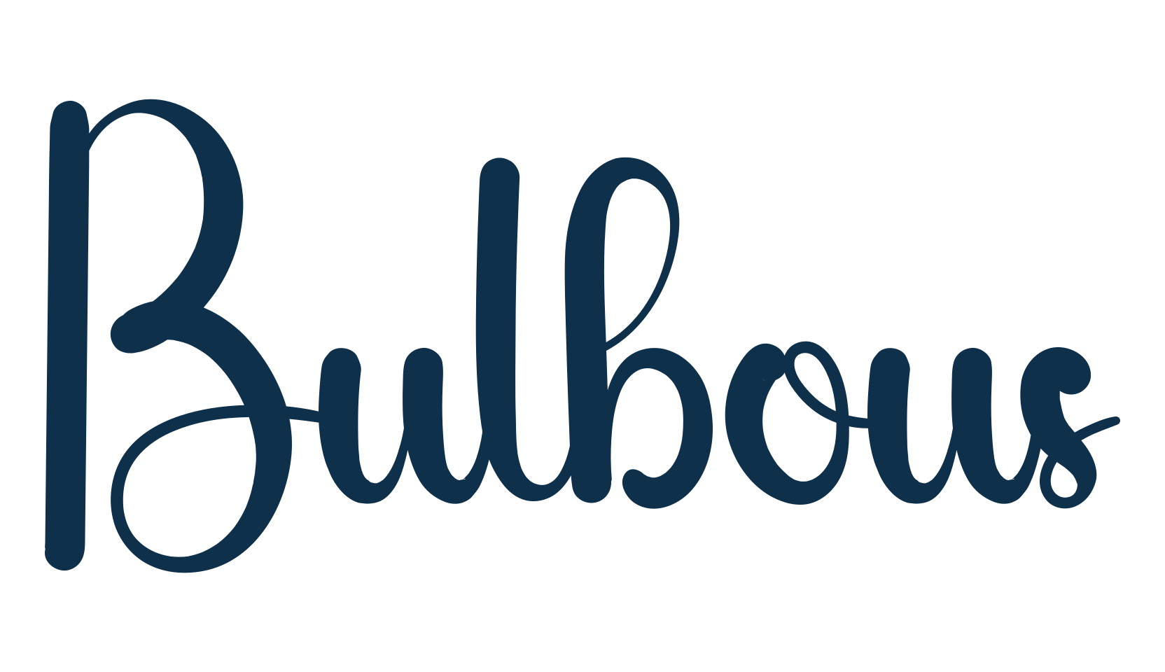 Bulbous, fancy decorative font preview