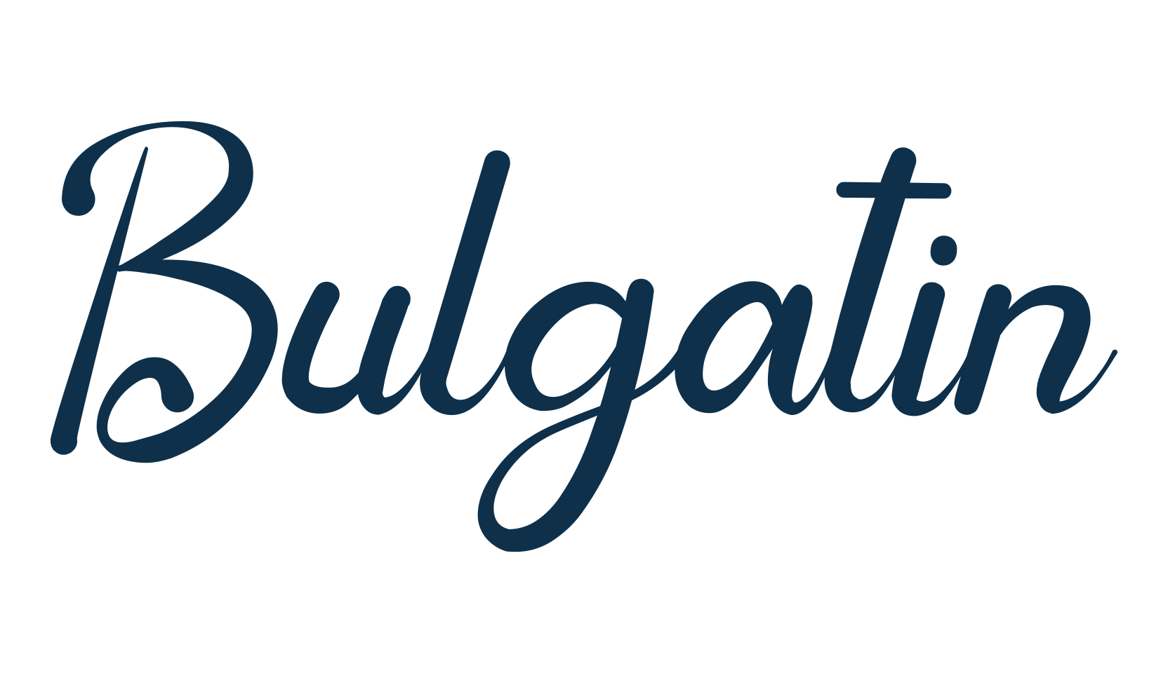 Bulgatin, script calligraphy fancy decorative font preview
