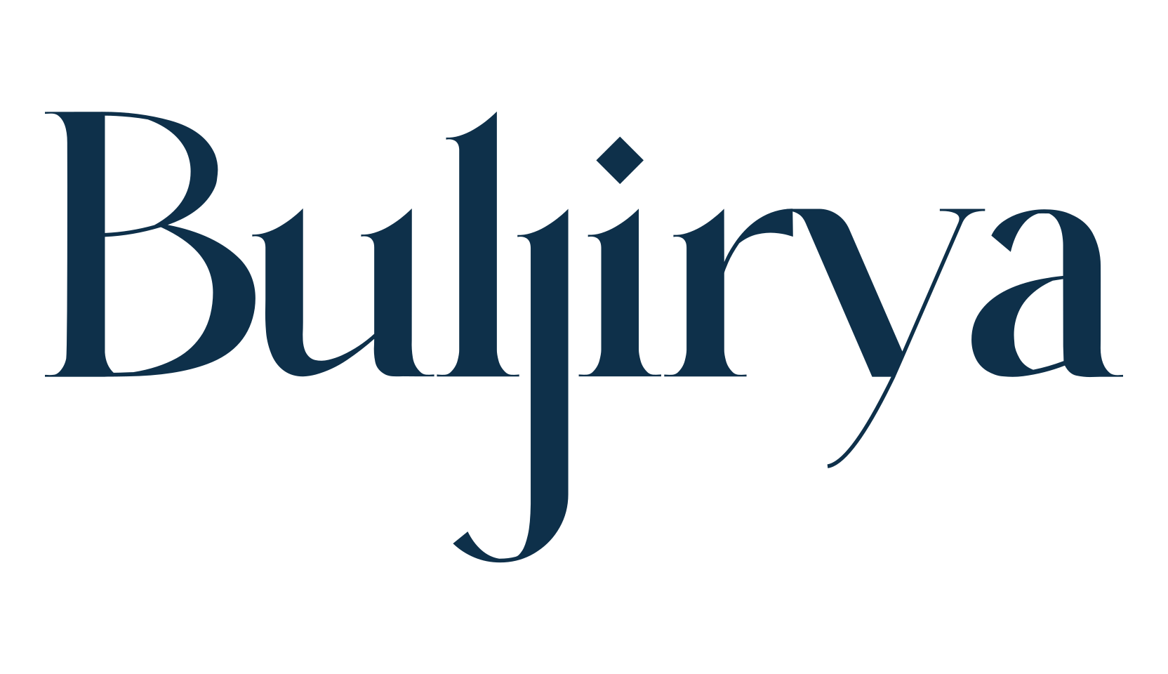 Buljirya, basic serif font preview