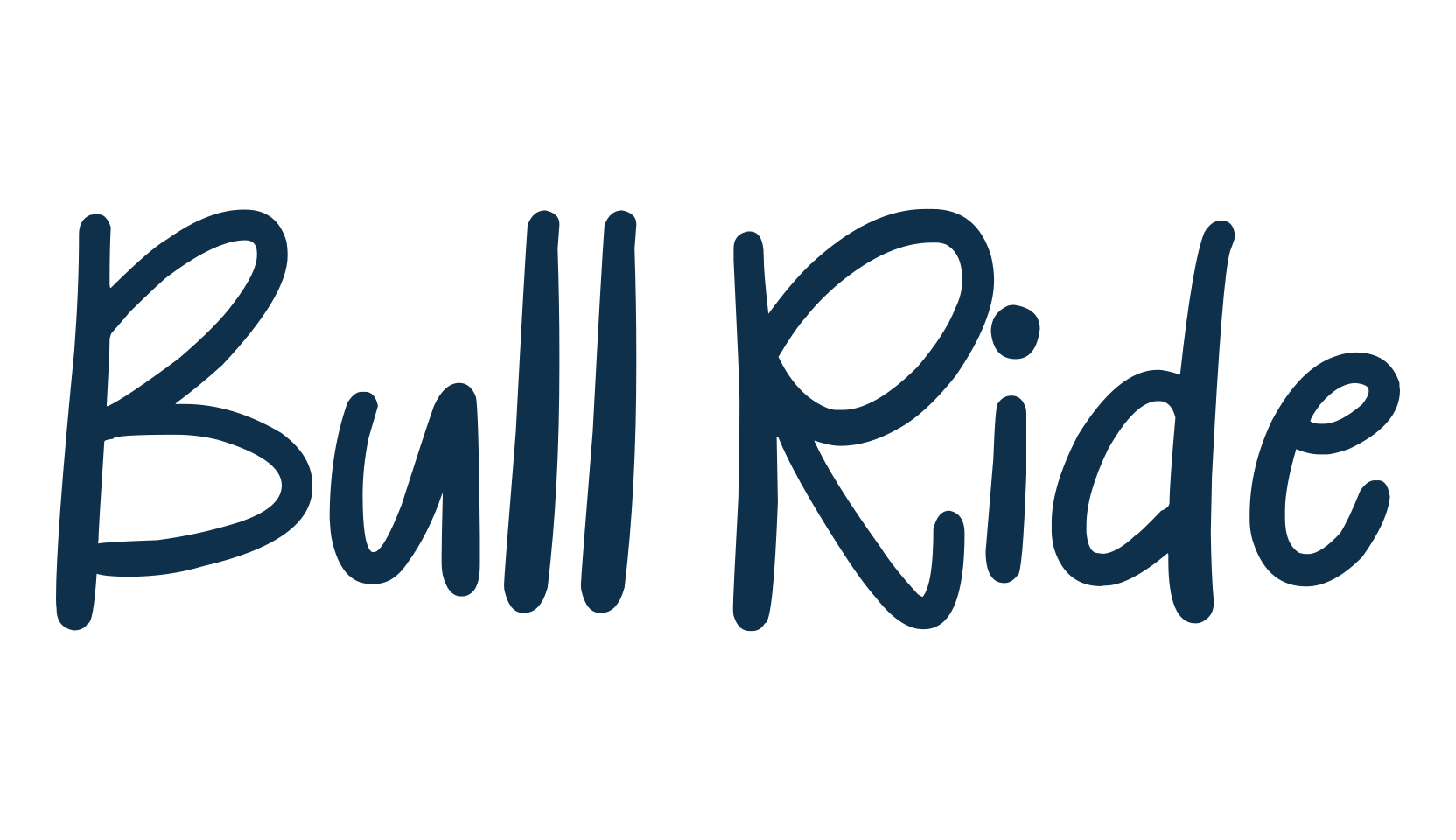 Bull Ride, script handwritten fancy decorative calligraphy font preview