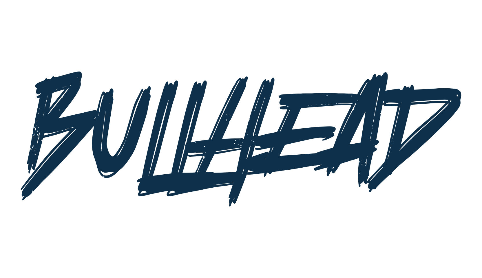 Bullhead, brush font preview