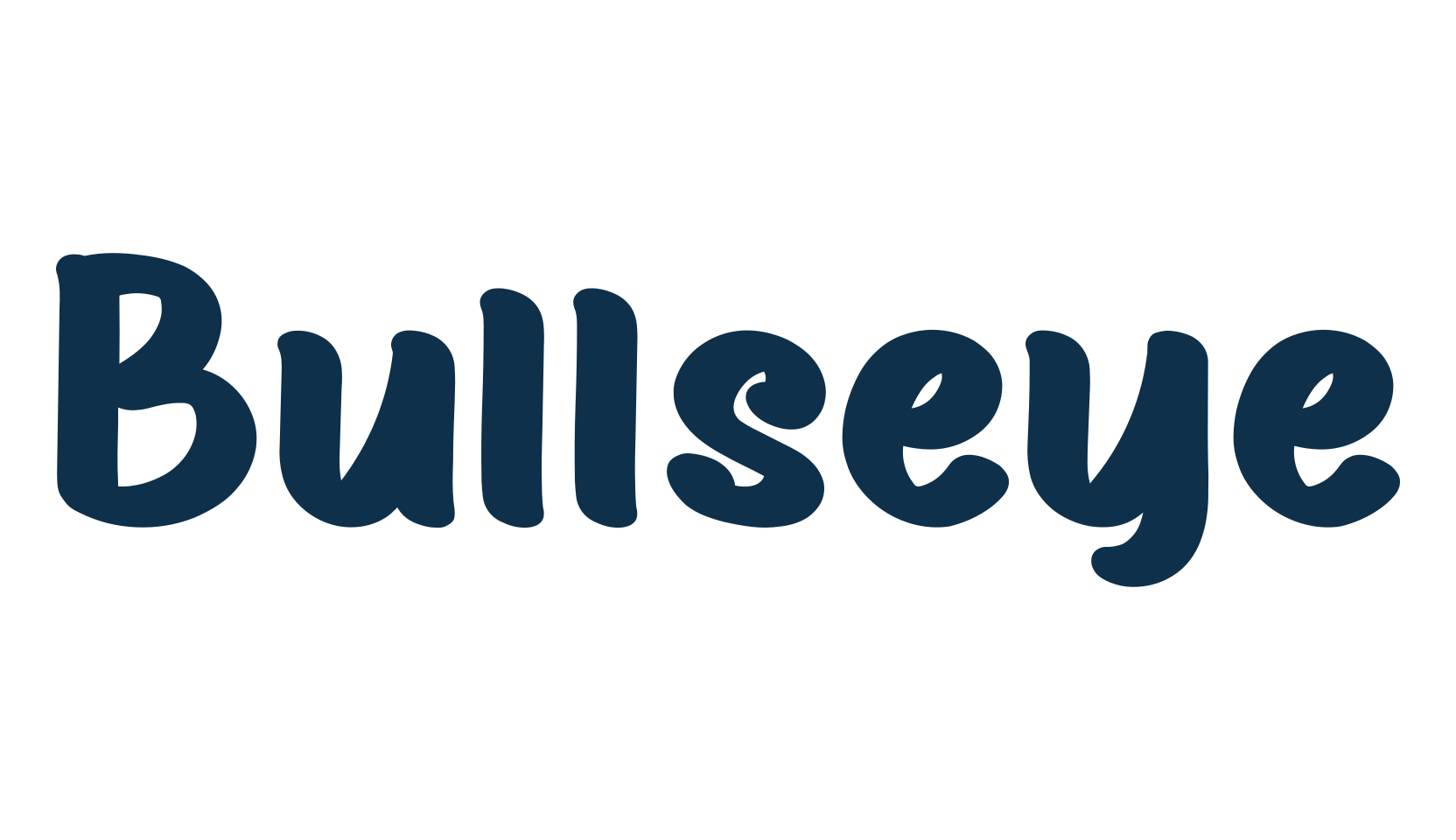 Bullseye, fancy various decorative font preview