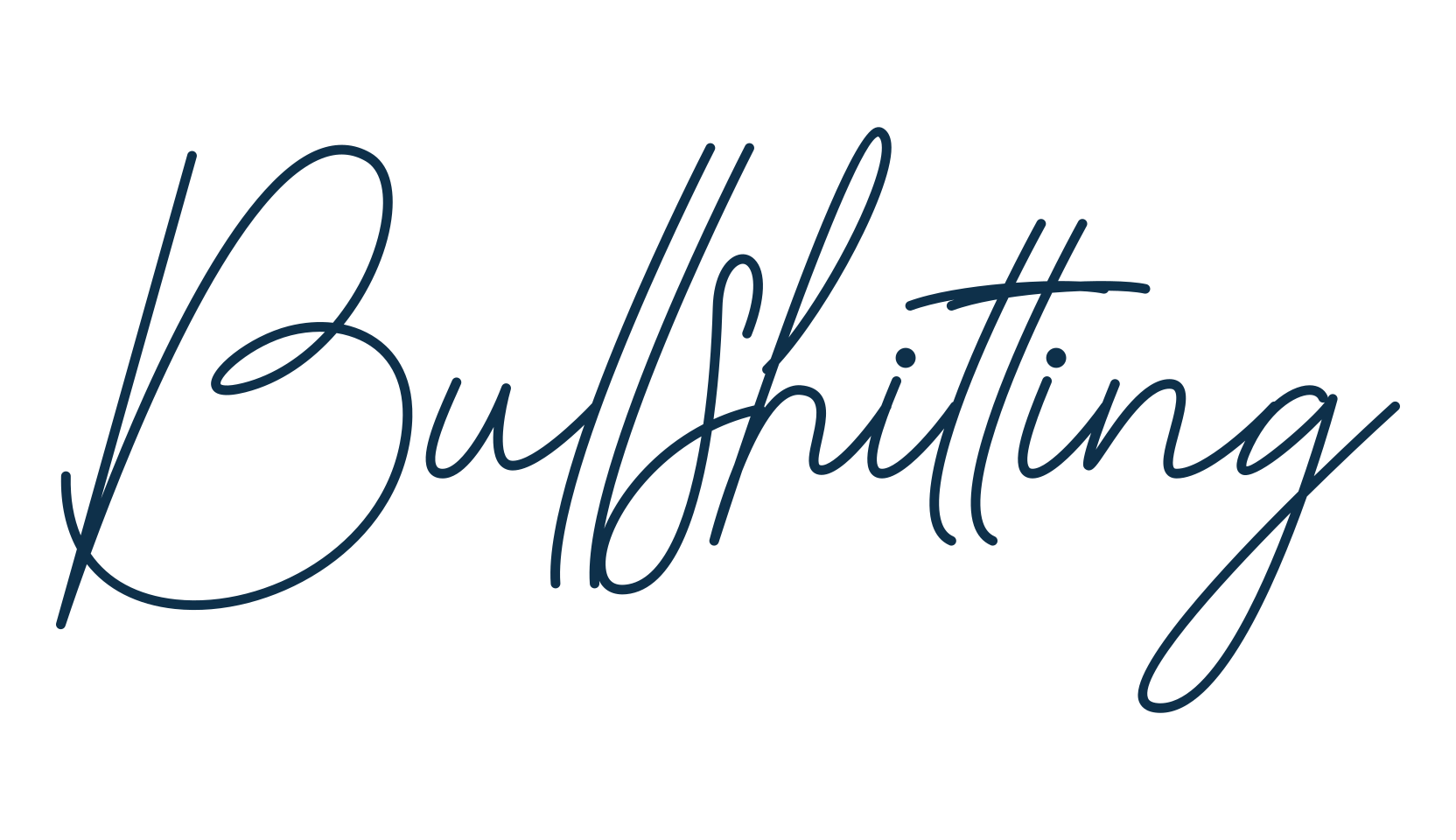 Bullshitting, handwriting font preview