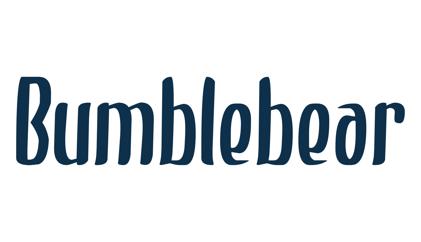 Bumblebear, fancy various decorative font preview