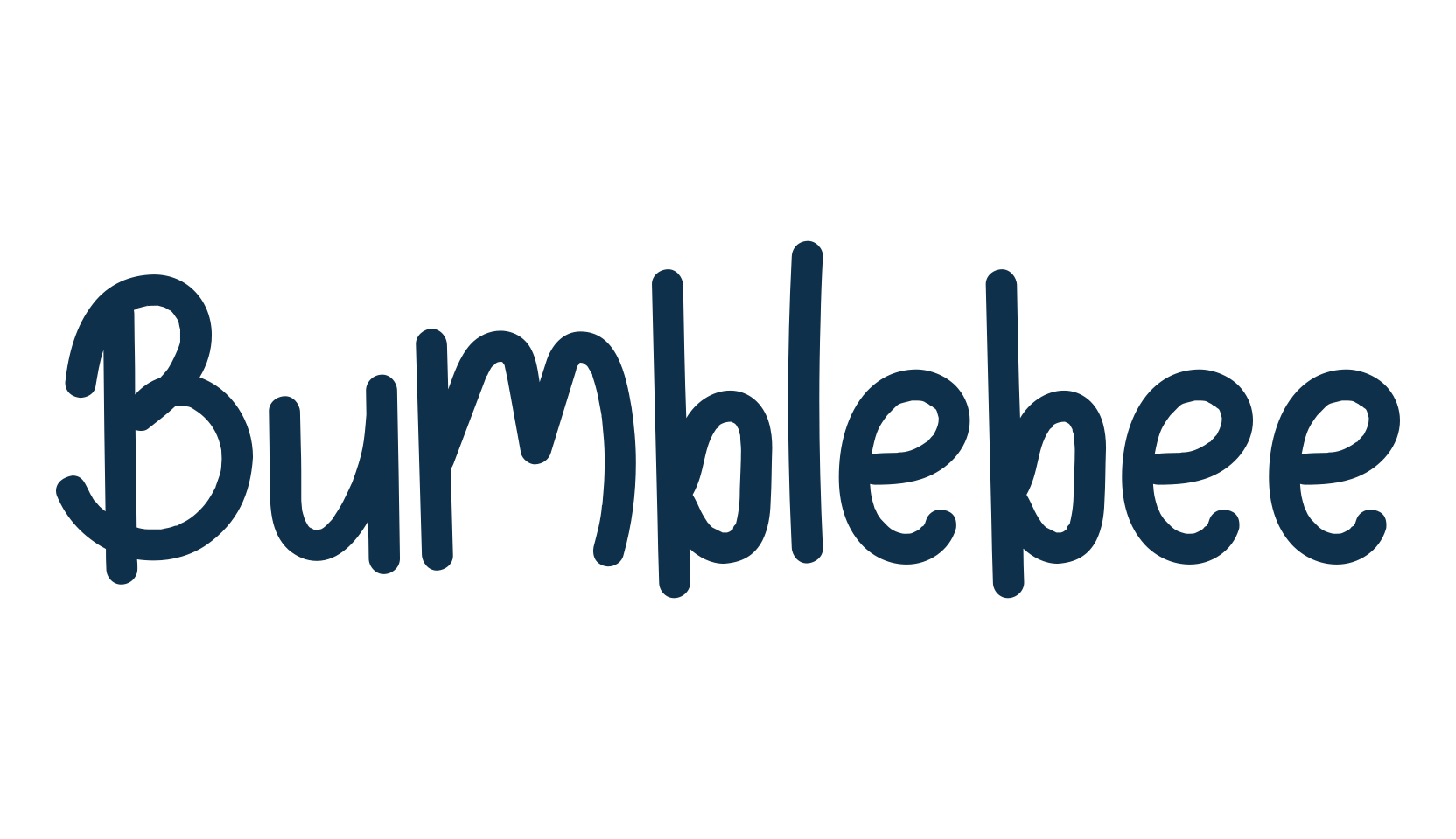 Bumblebee, script handwritten fancy decorative calligraphy font preview