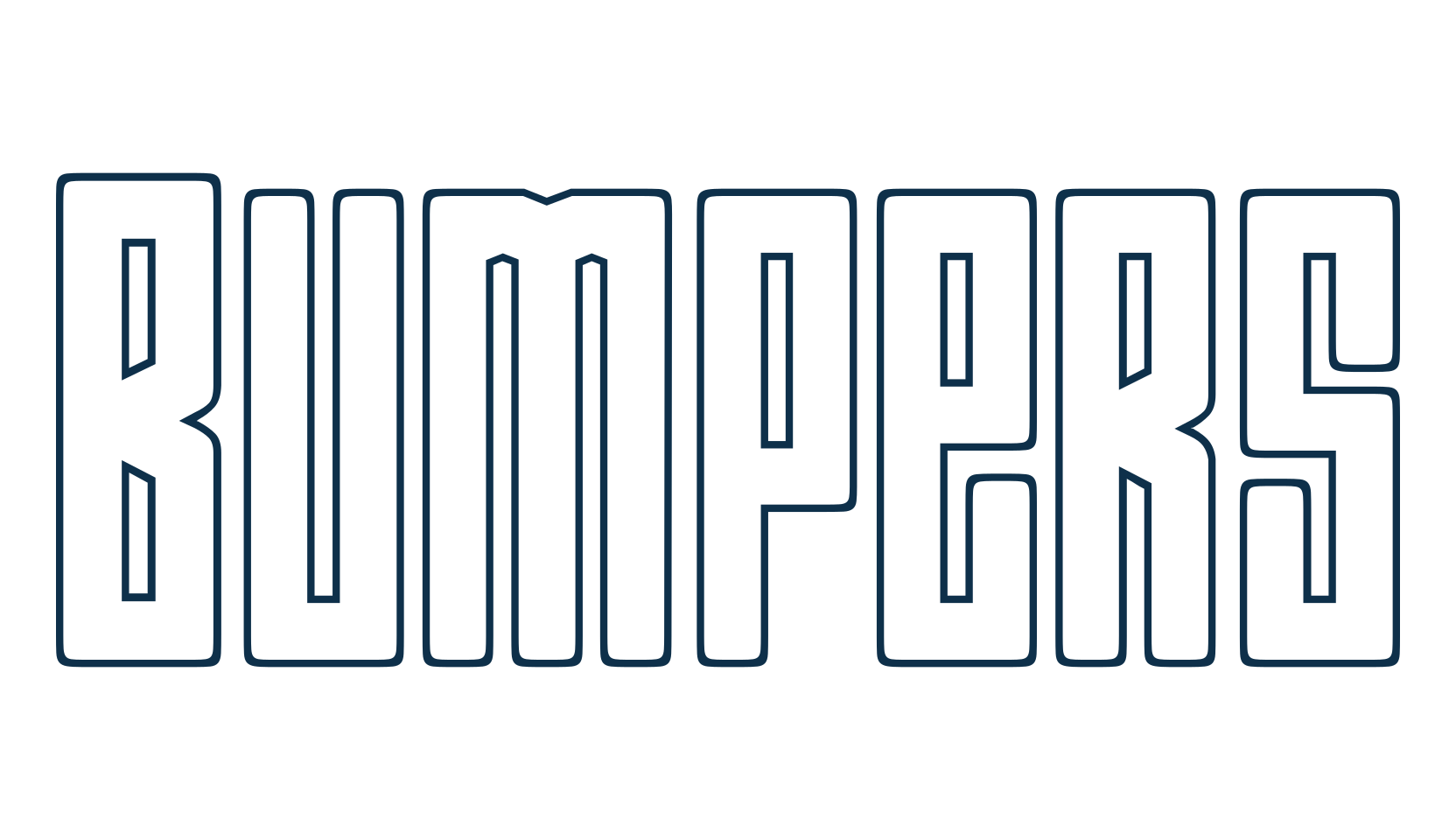 Bumpers, fancy various basic font preview