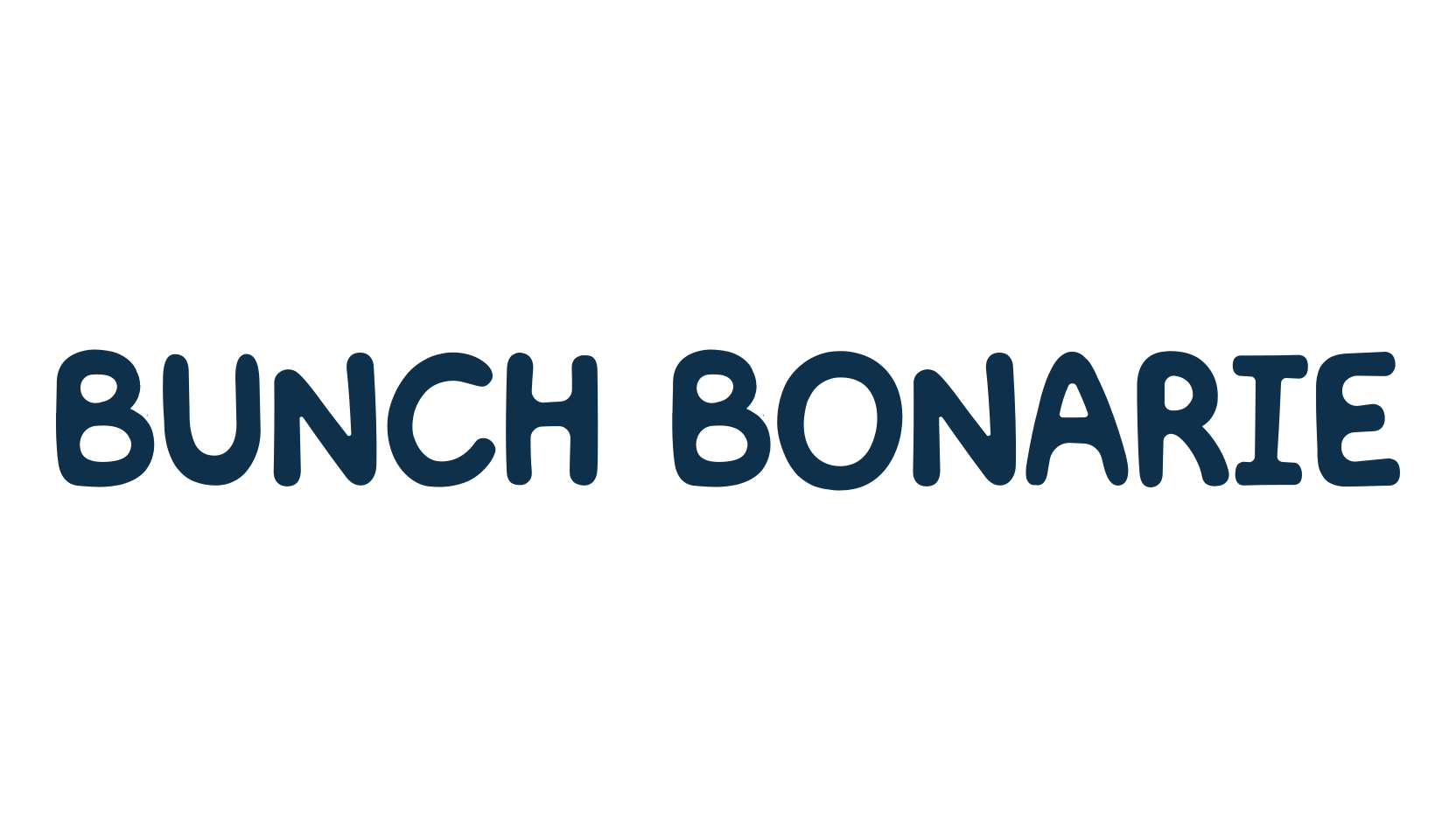 Bunch Bonarie, fancy cartoon decorative comic font preview