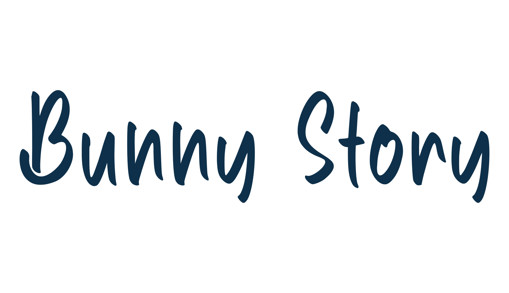 Bunny Story, script handwritten fancy decorative calligraphy font preview