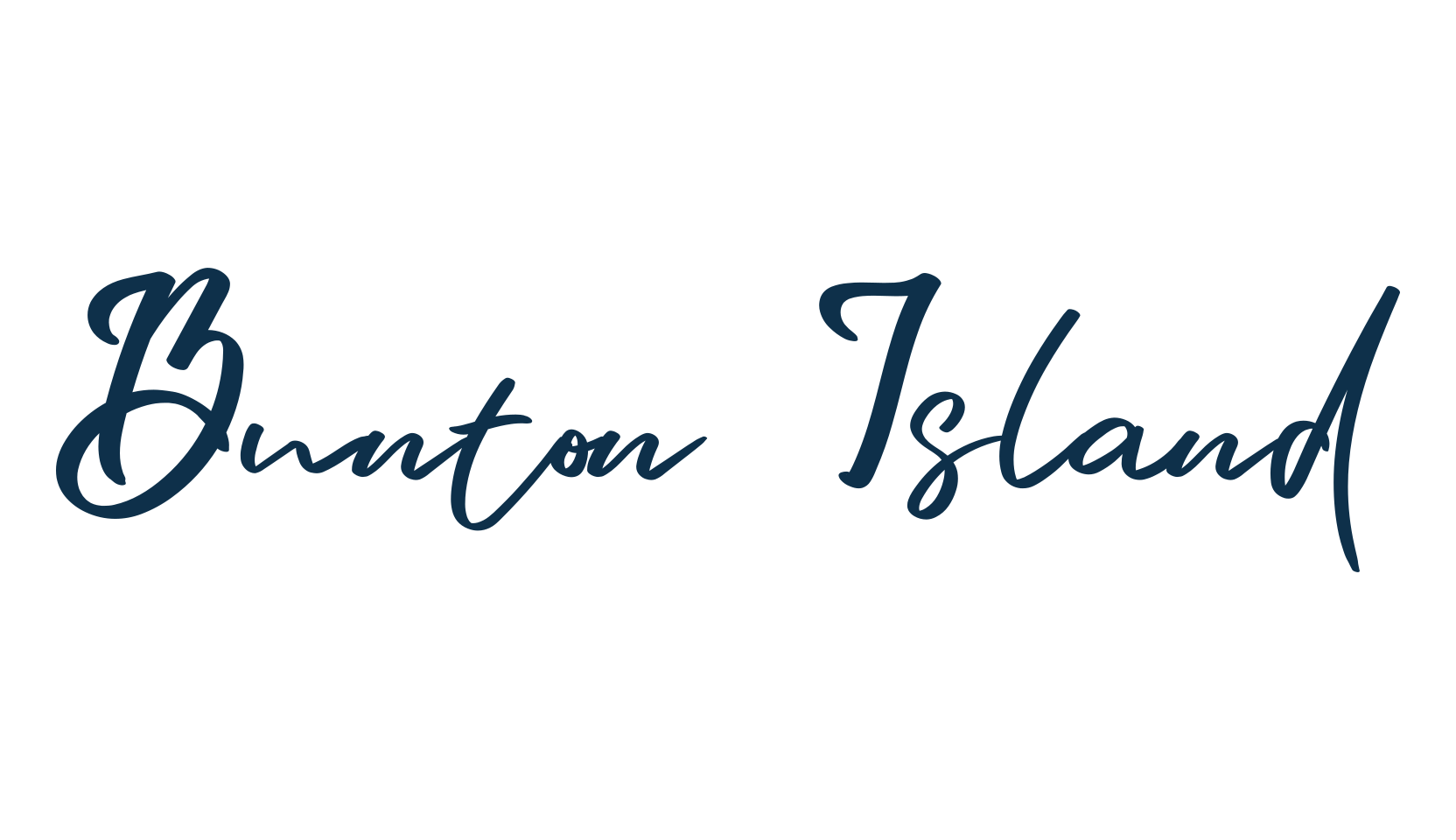 Bunton Island, script handwritten fancy decorative calligraphy font preview