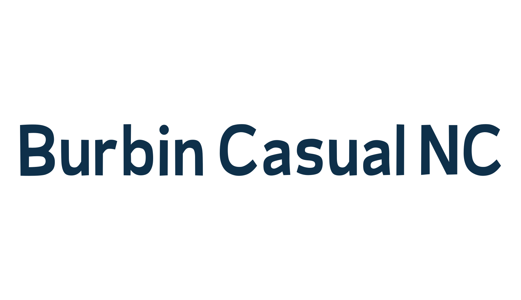 Burbin Casual NC, fancy cartoon decorative comic font preview