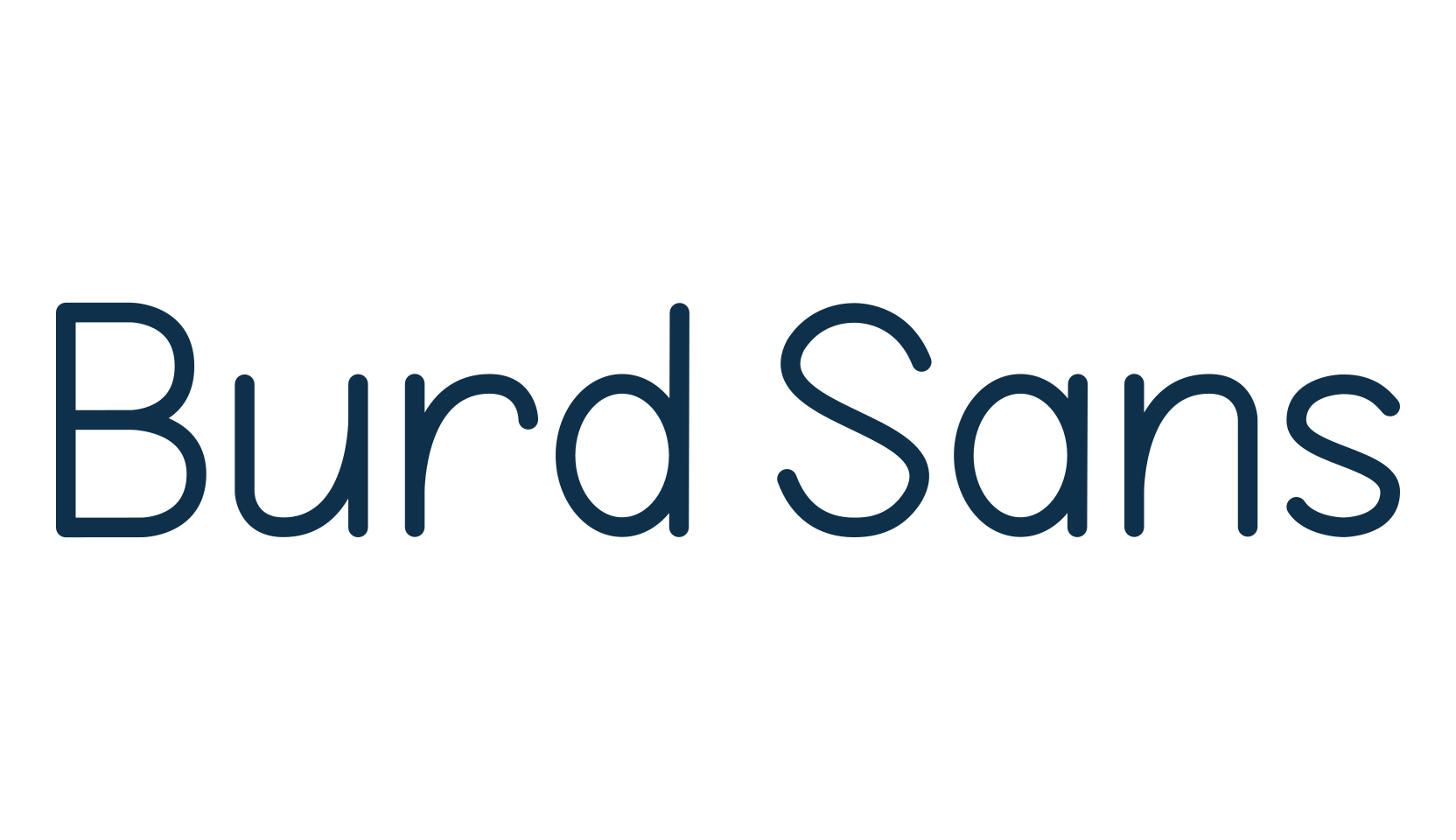 Burd Sans, various font preview
