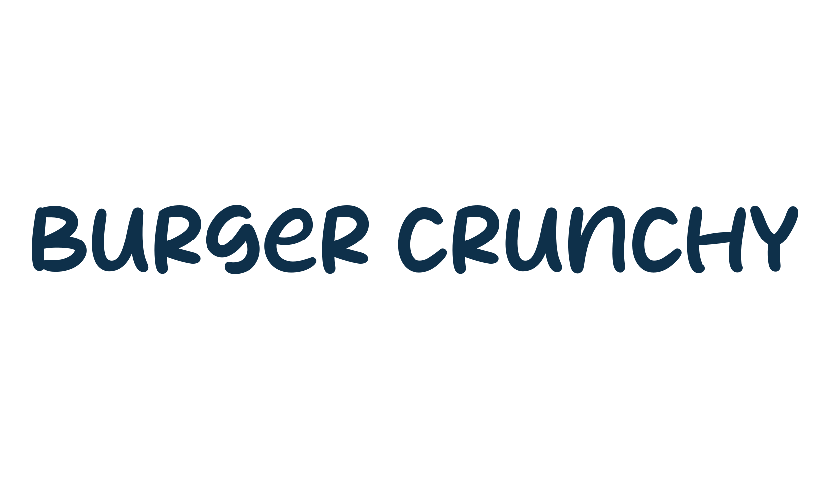 Burger Crunchy, script handwritten fancy decorative calligraphy font preview
