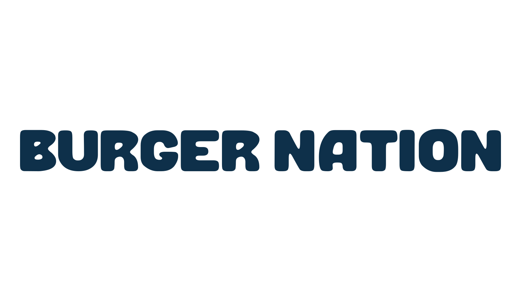 Burger Nation, fancy cartoon decorative font preview