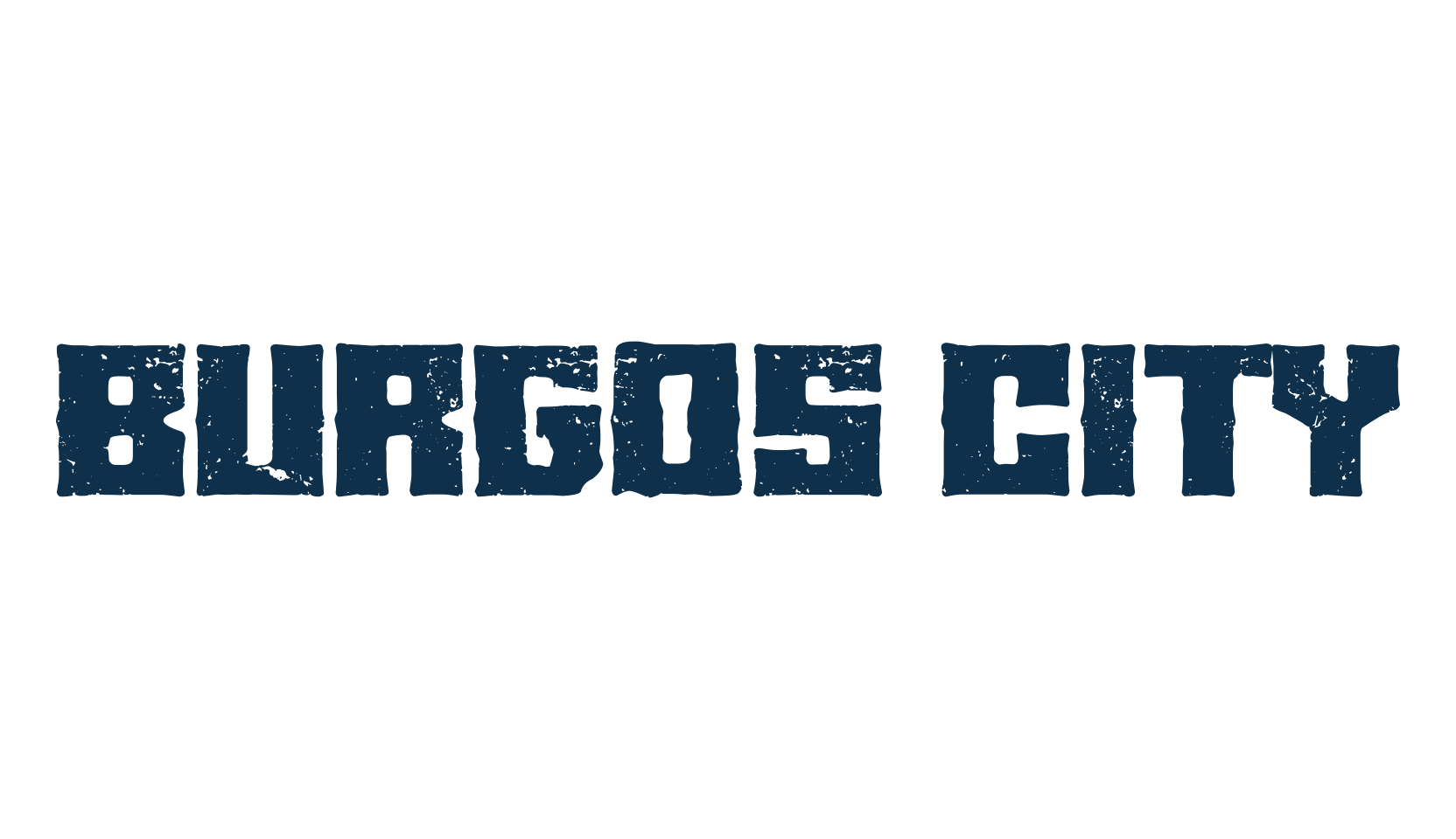 Burgos City, fancy eroded decorative font preview