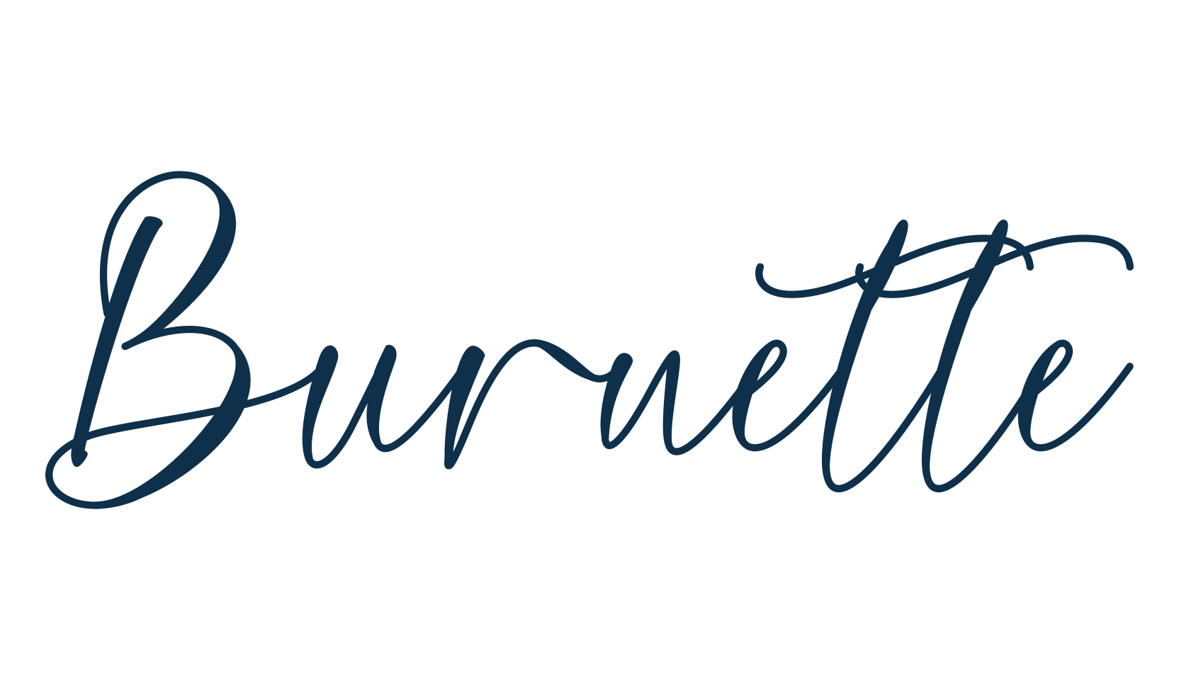 Burnette, script handwritten fancy decorative calligraphy font preview