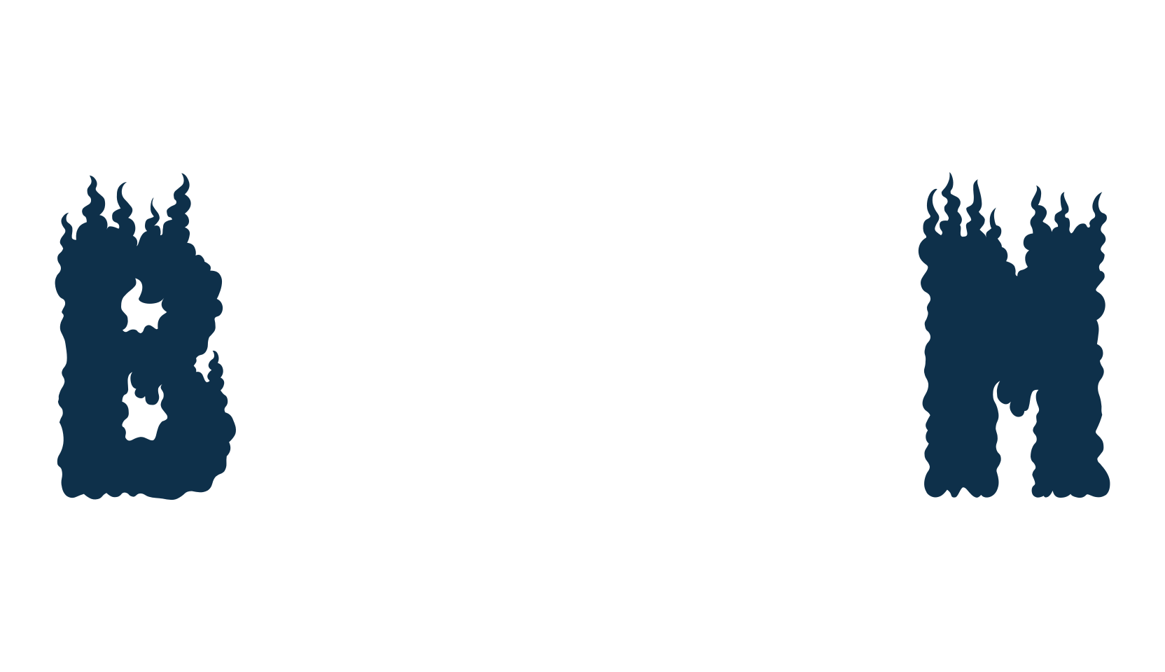 Burning Man, fire, ice font preview