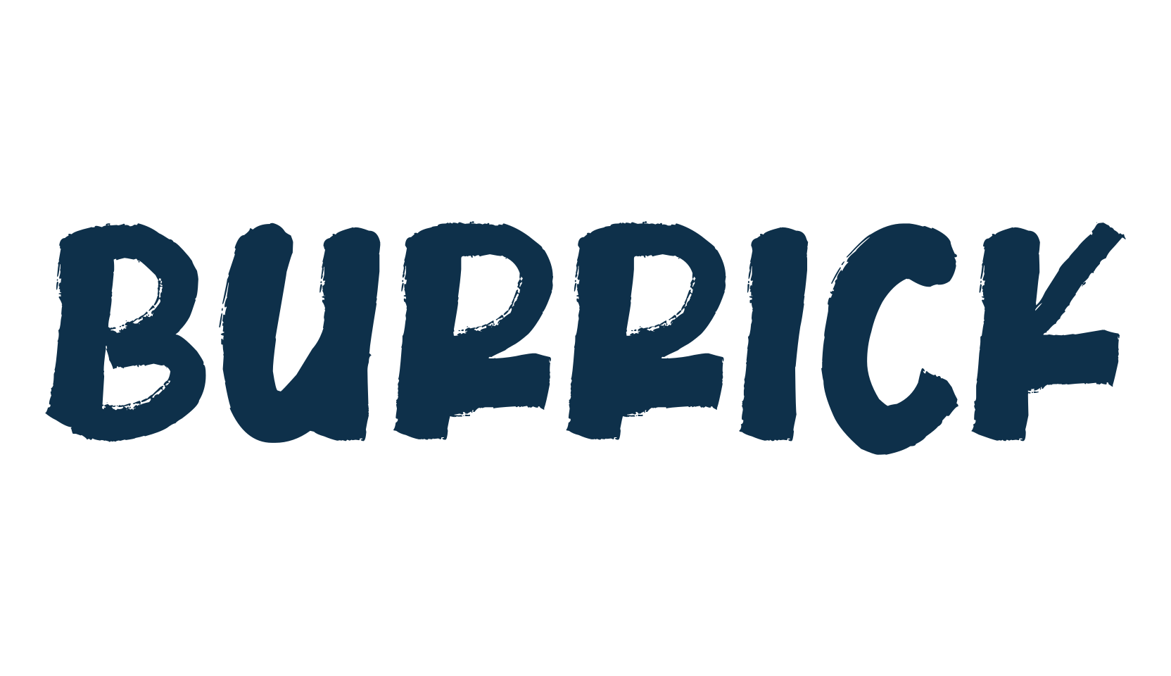 Burrick, script brush fancy decorative calligraphy font preview
