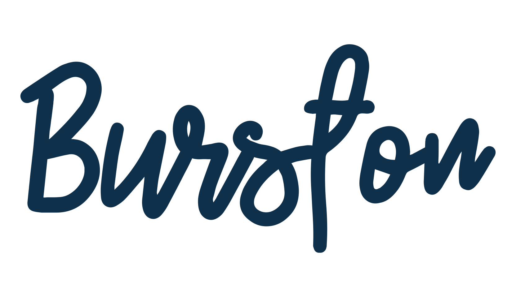 Burston, script handwritten fancy decorative calligraphy font preview