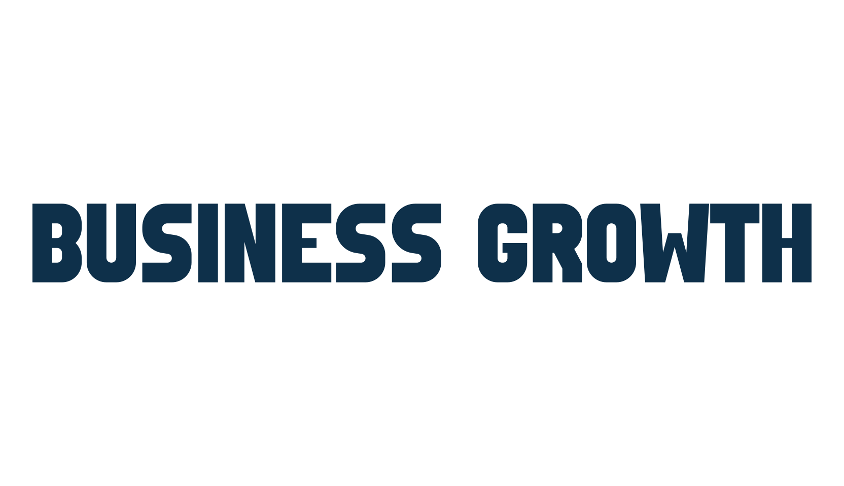 Business Growth, basic sans serif font preview