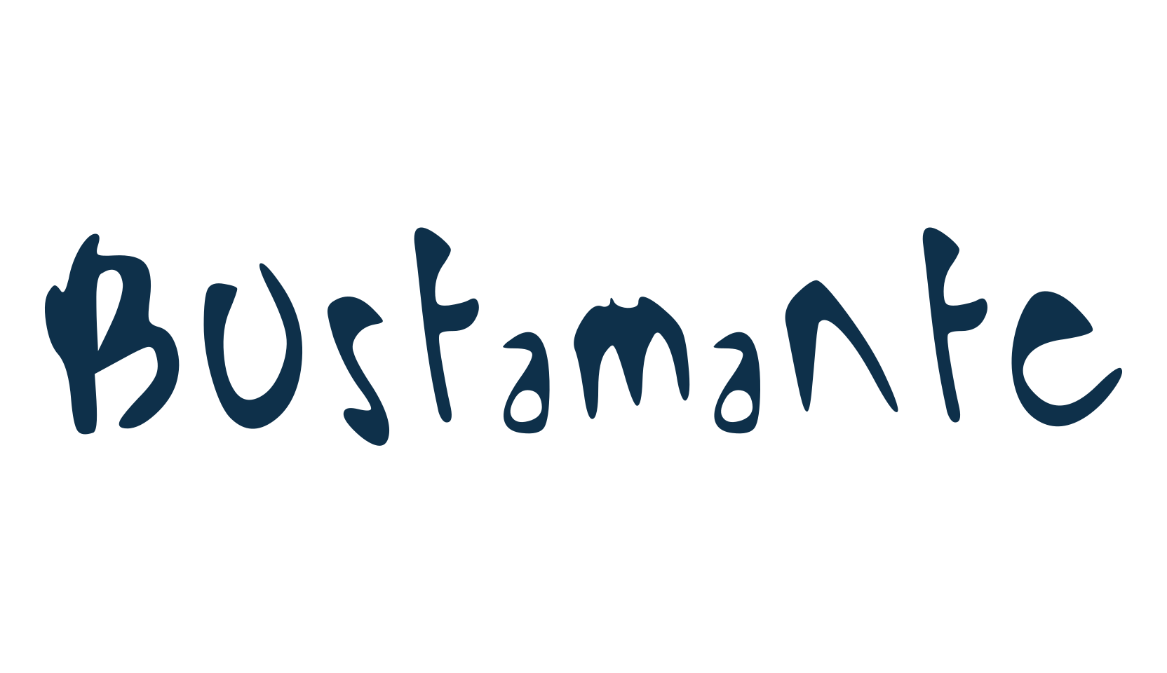 Bustamante, fancy cartoon decorative comic font preview