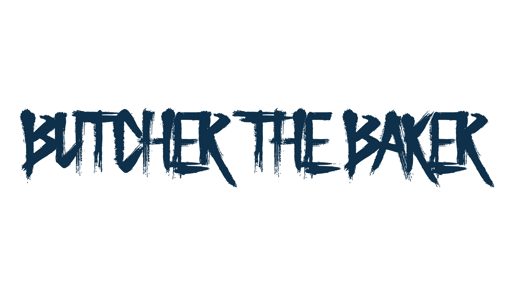 Butcher the Baker, holiday halloween fancy decorative horror font preview