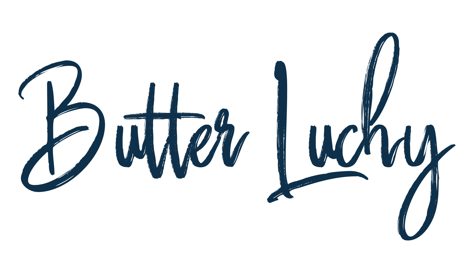 Butter Luchy, script handwritten fancy decorative calligraphy font preview