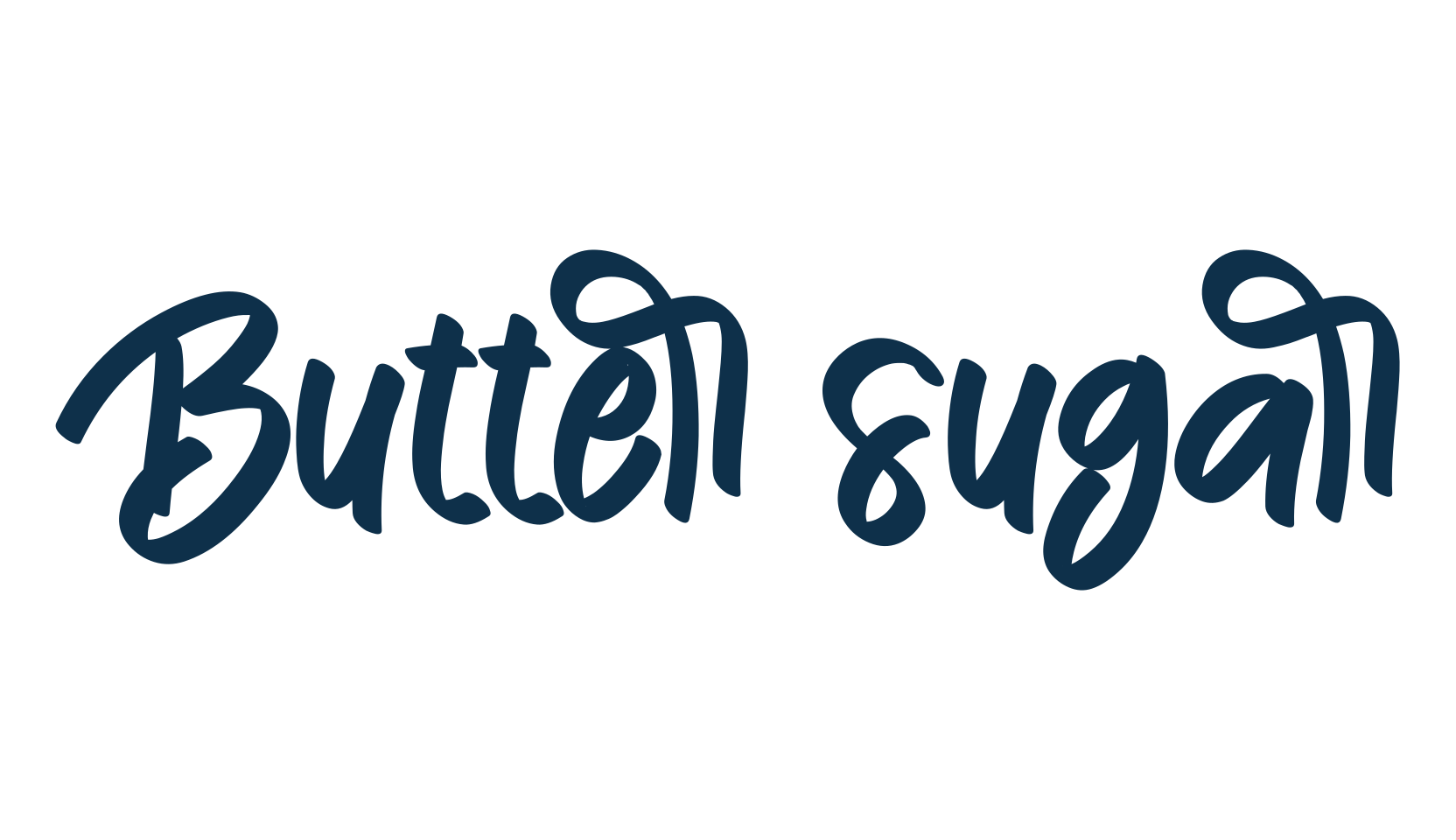Butter Sugar, script handwritten fancy decorative calligraphy font preview