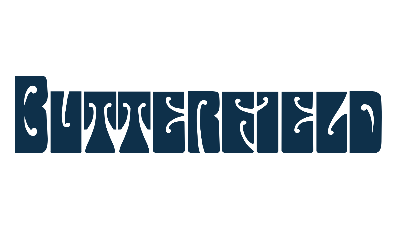 Butterfield, groovy font preview