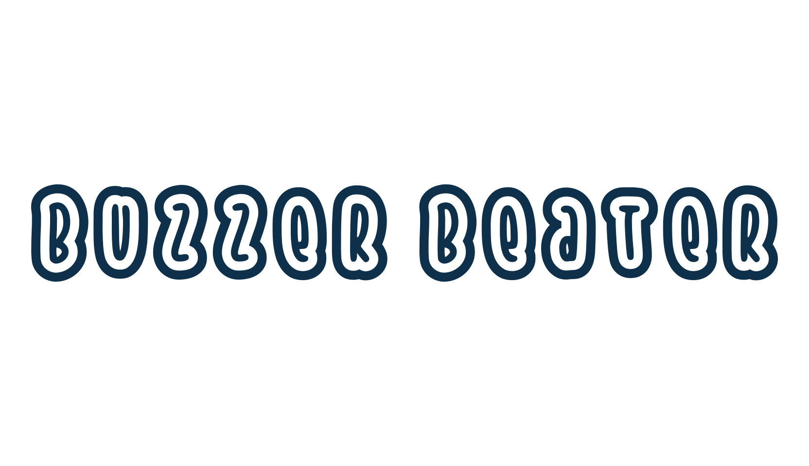 Buzzer Beater, various font preview