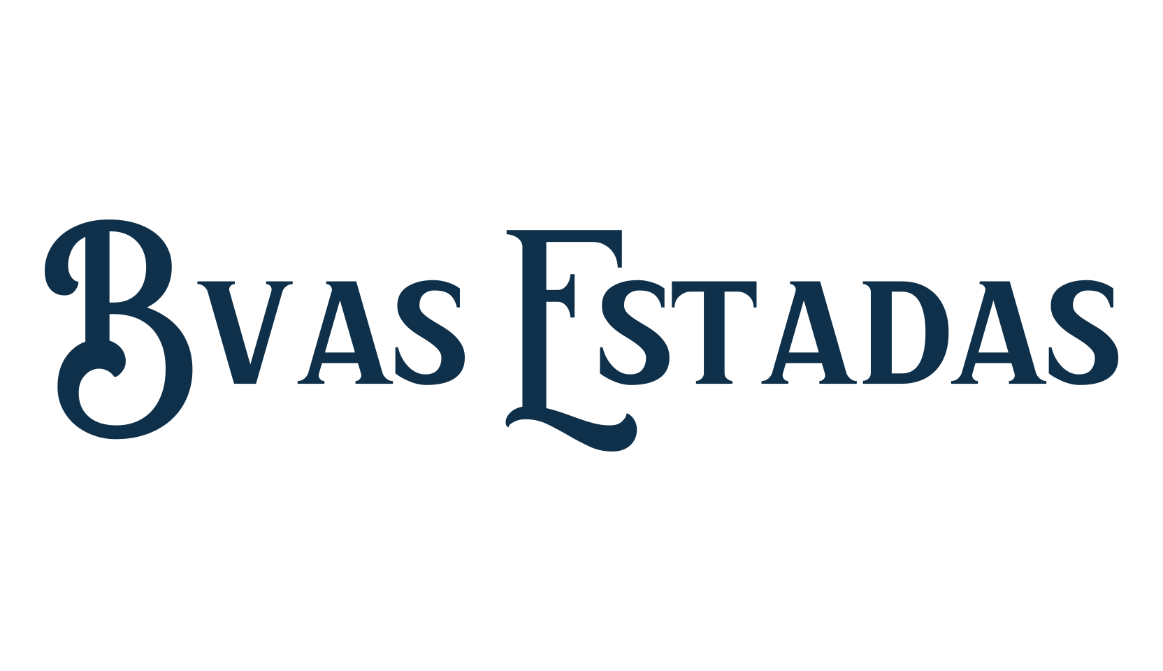 Bvas Estadas, retro font preview