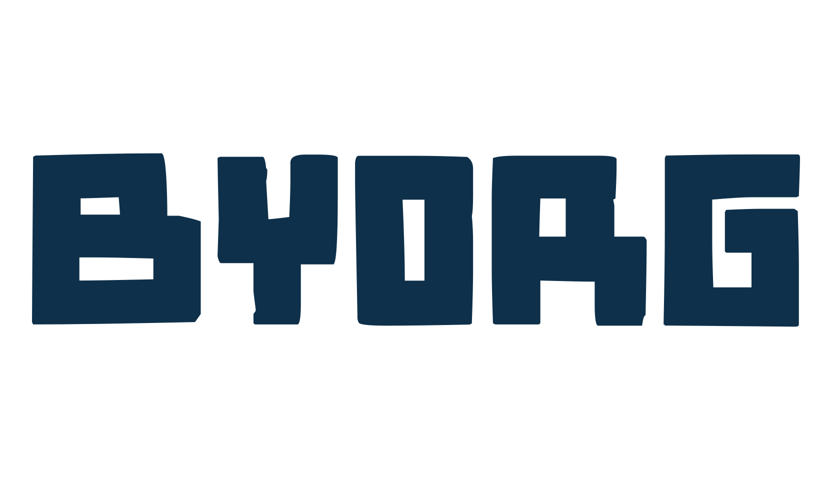 Byorg, fancy various decorative font preview