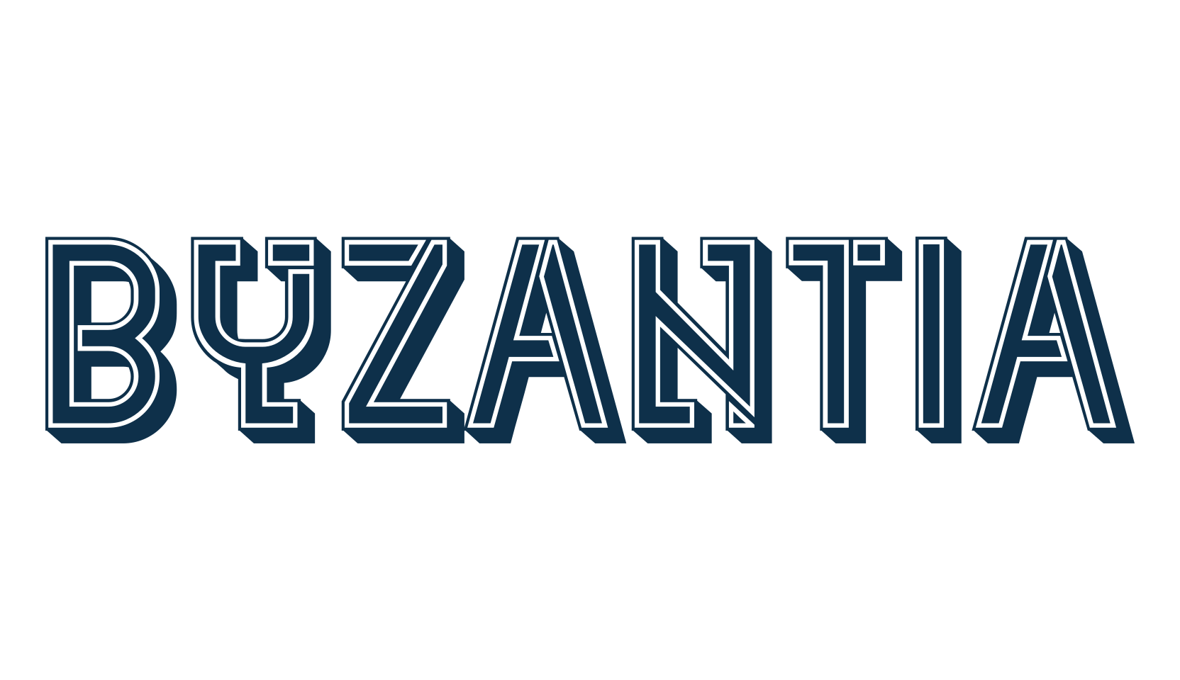 Byzantia, fancy various decorative font preview