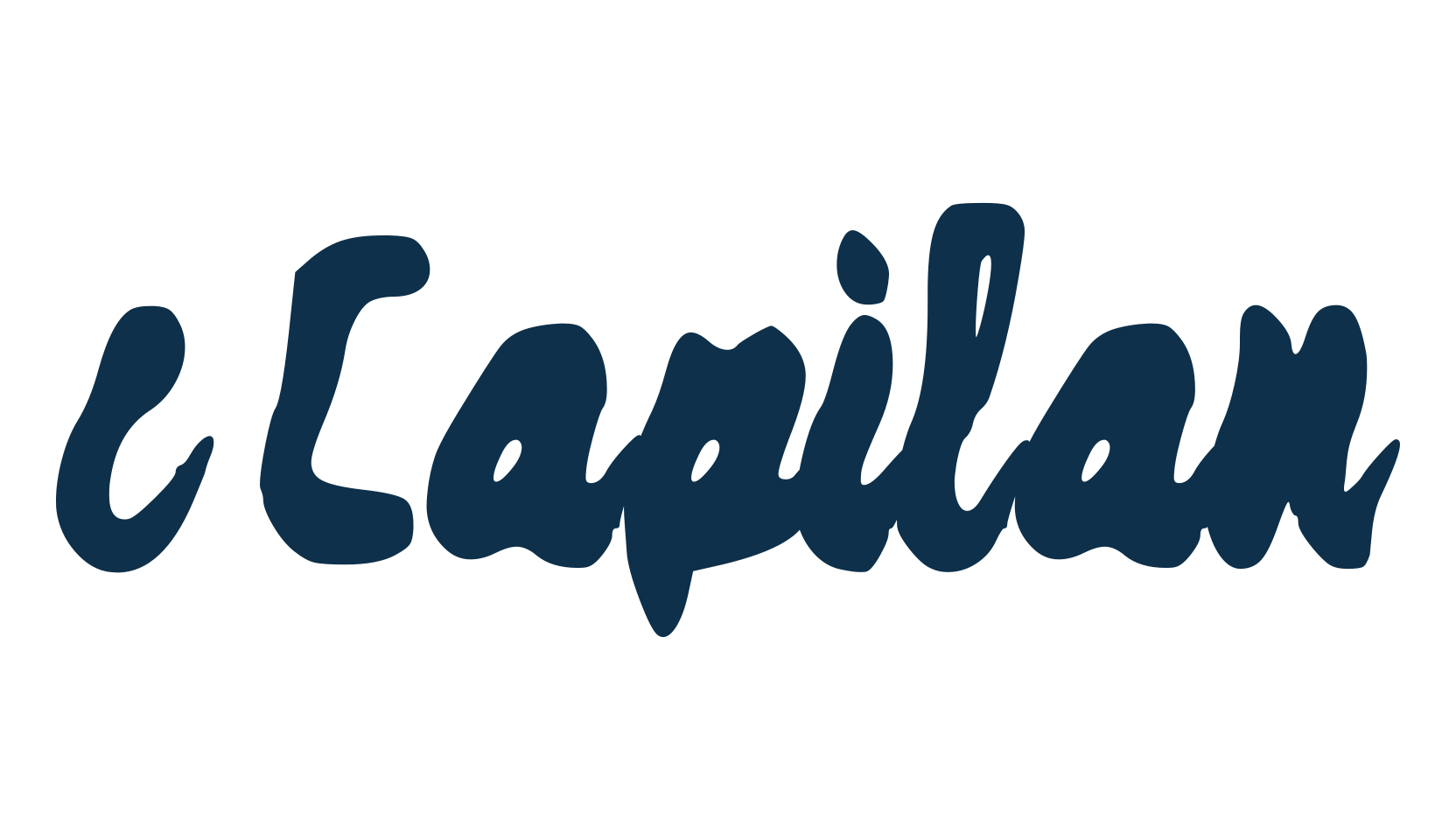 c Capilan, script brush fancy decorative calligraphy font preview