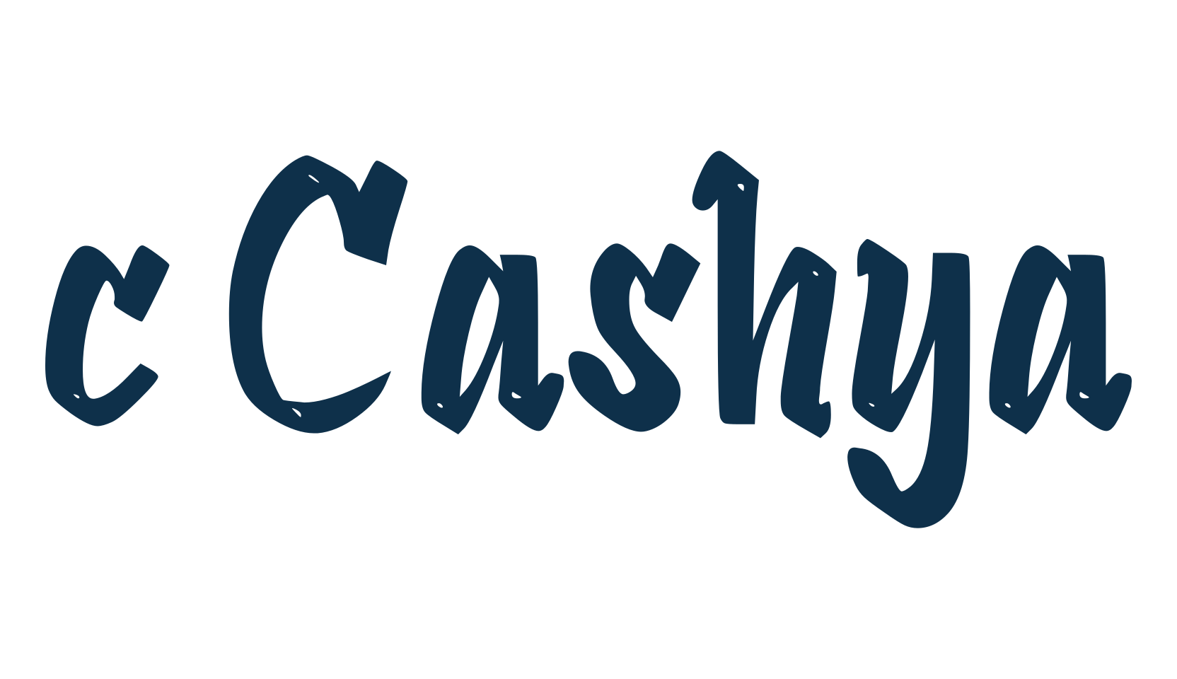 c Cashya, fancy various decorative script calligraphy font preview