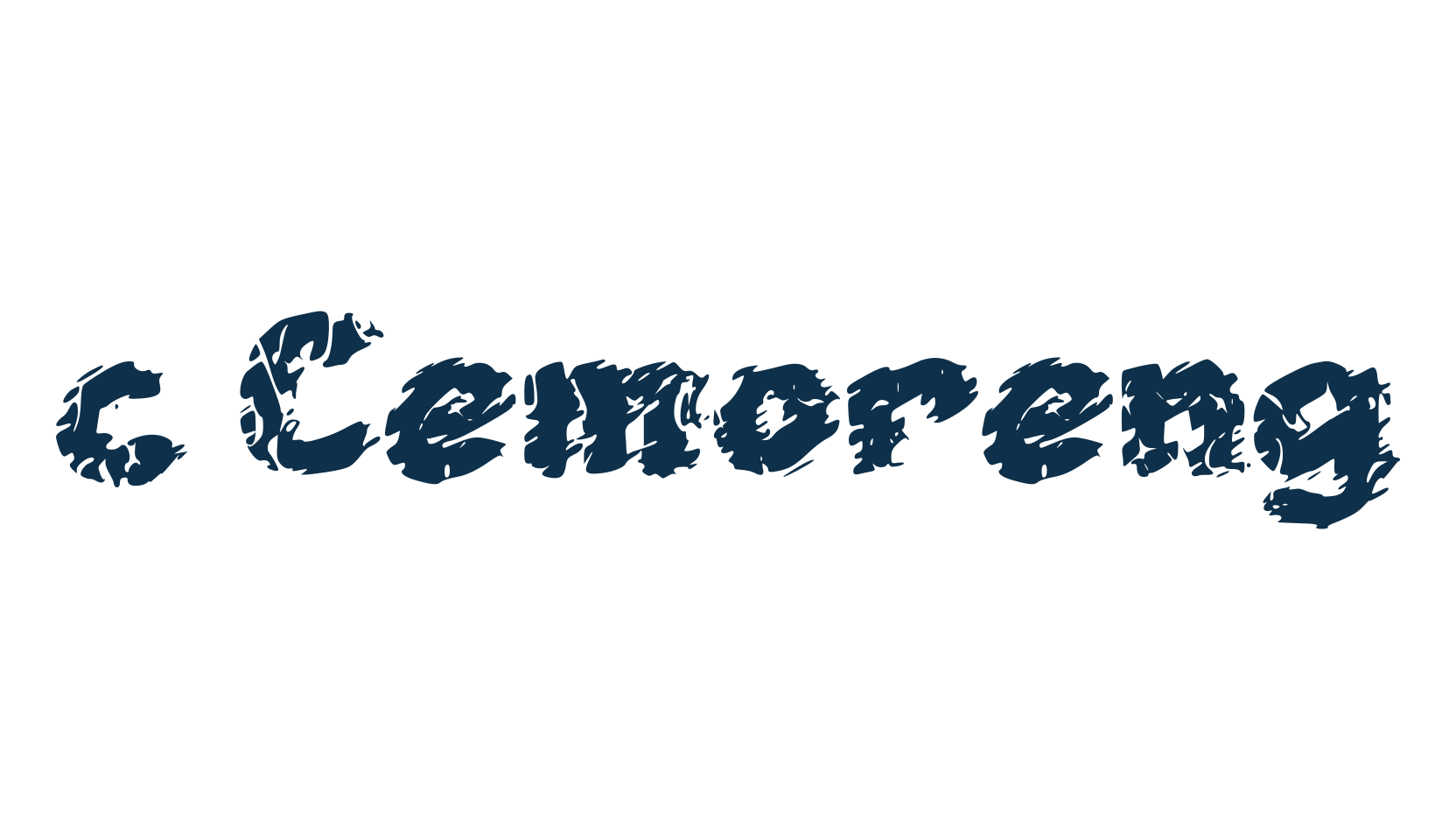 c Cemoreng, fancy destroy decorative font preview