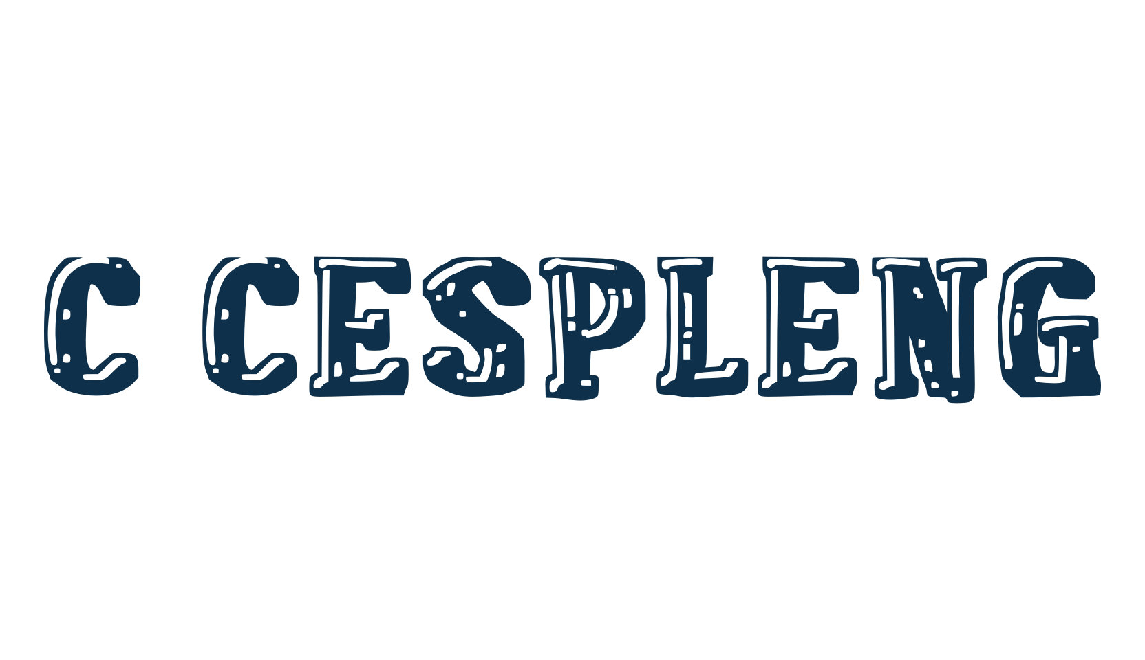 c Cespleng, fancy various decorative font preview