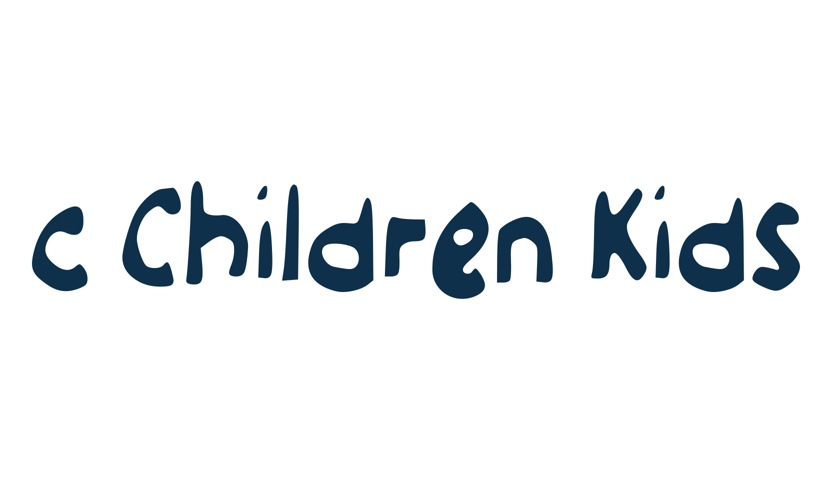 c Children Kids, fancy various decorative font preview
