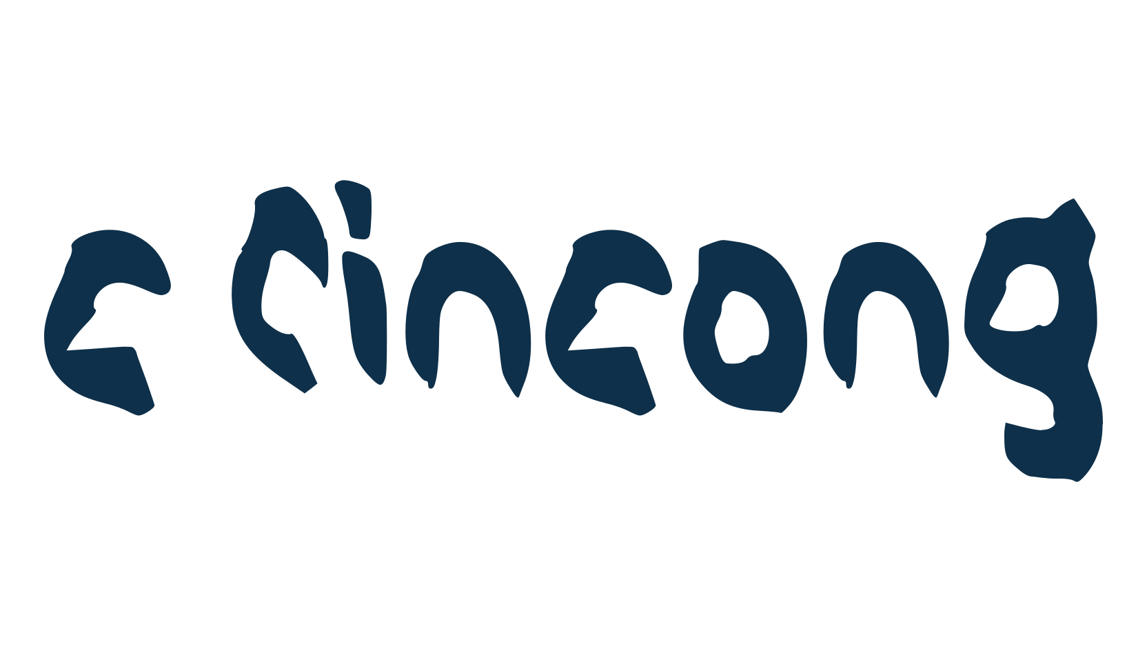 c Cincong, script trash fancy decorative calligraphy font preview