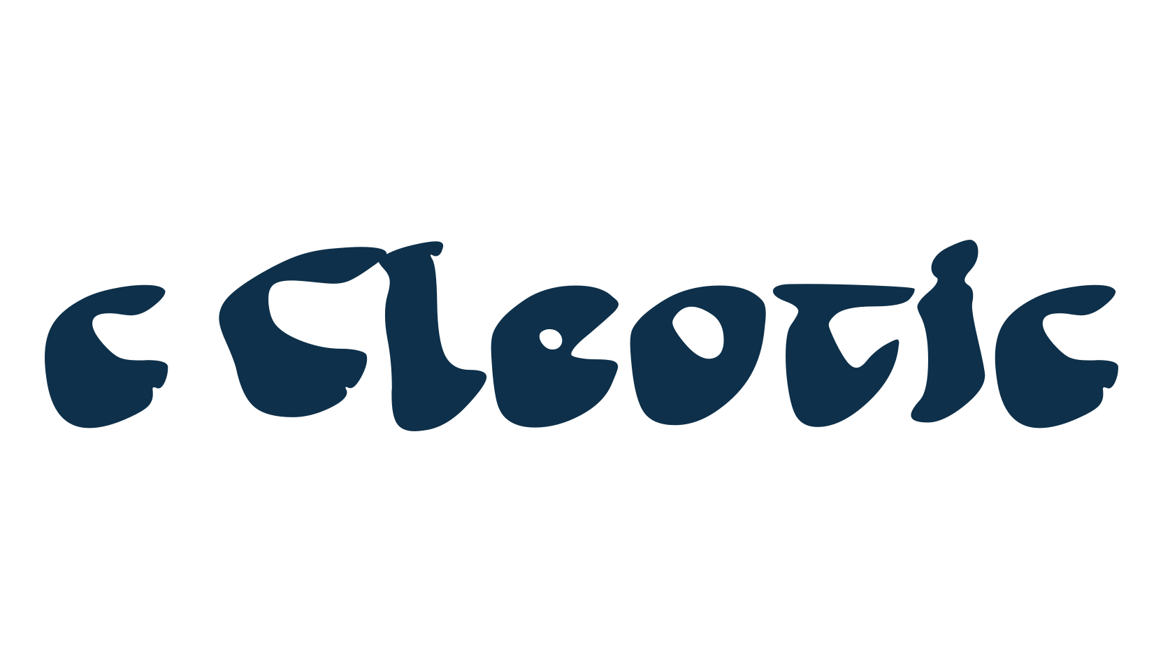 c Cleotic, fancy various decorative font preview