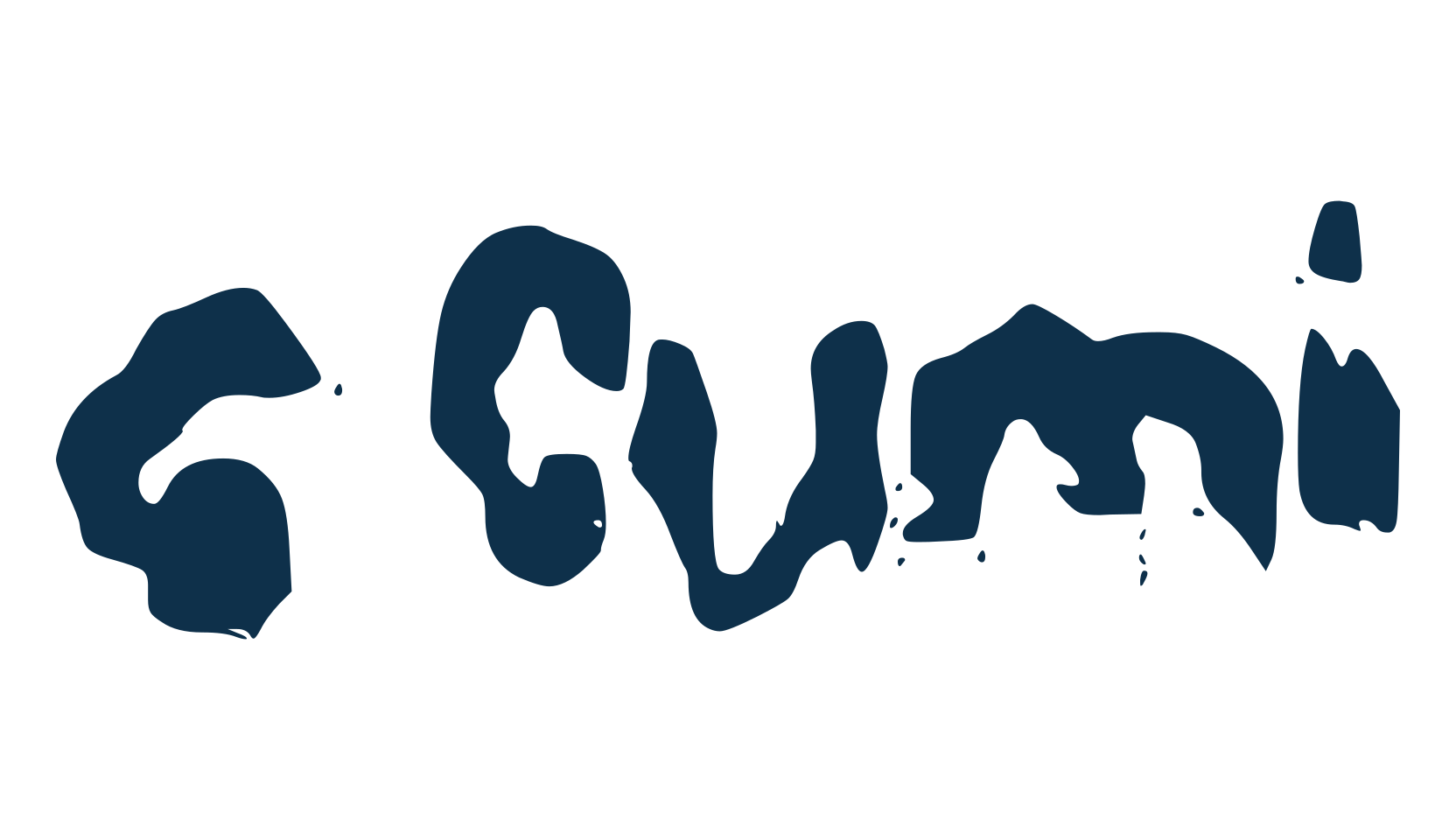 c Cumi, trash font preview