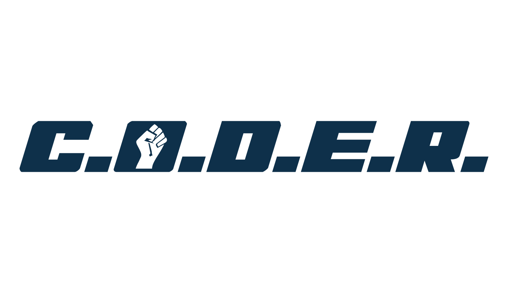 C.O.D.E.R., various font preview