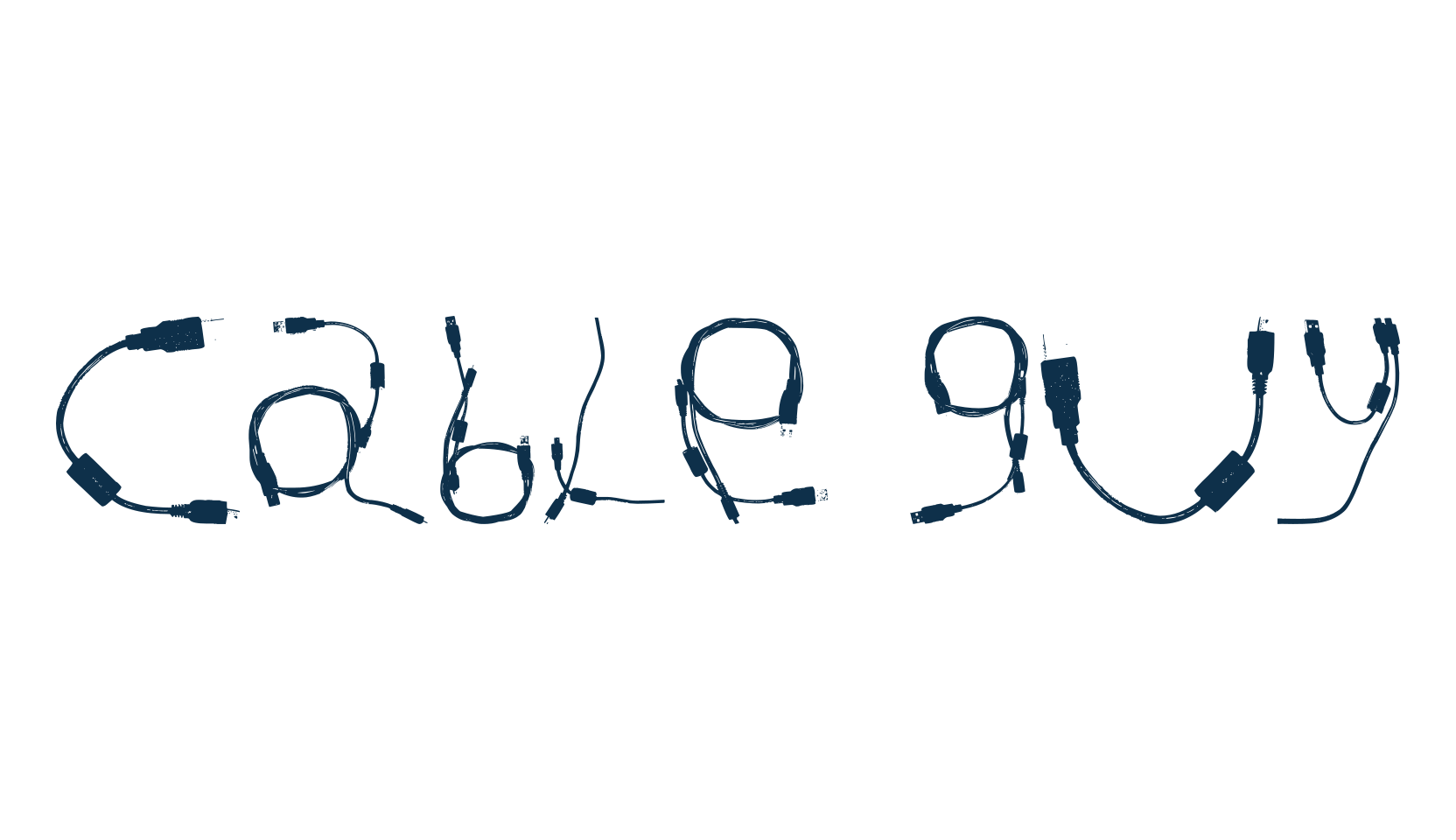 Cable Guy, fancy decorative font preview