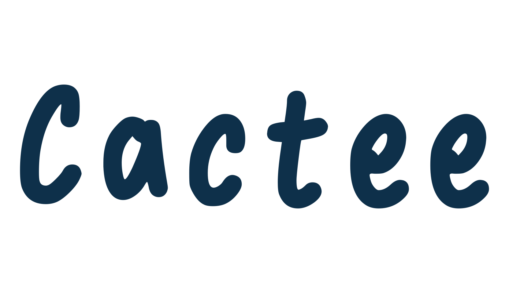 Cactee, script handwritten fancy decorative calligraphy font preview