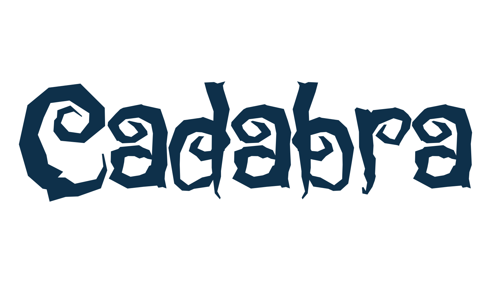 Cadabra, display market font preview