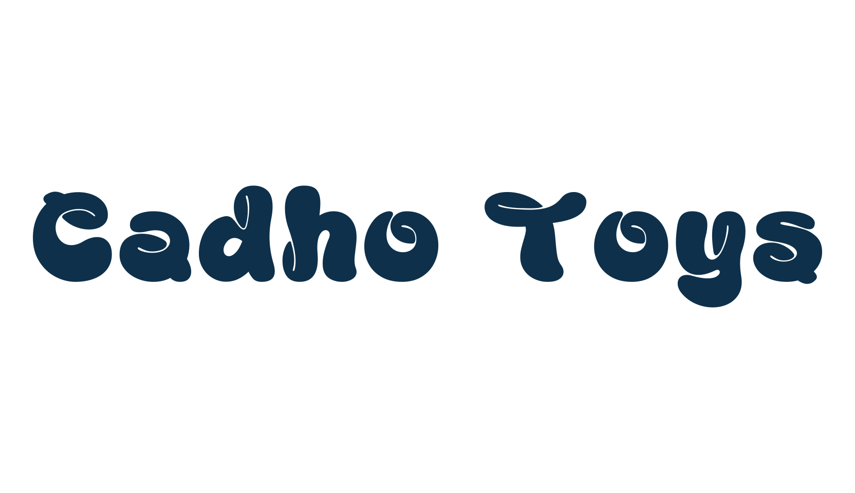 Cadho Toys, groovy font preview
