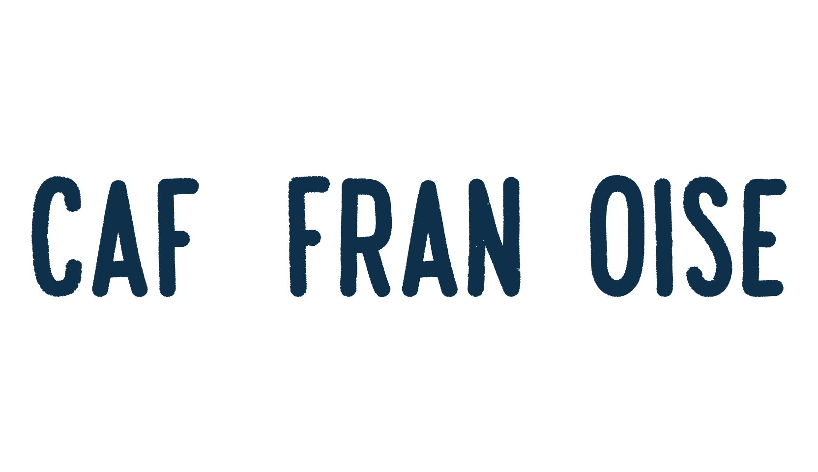 Café Françoise, fancy eroded decorative font preview